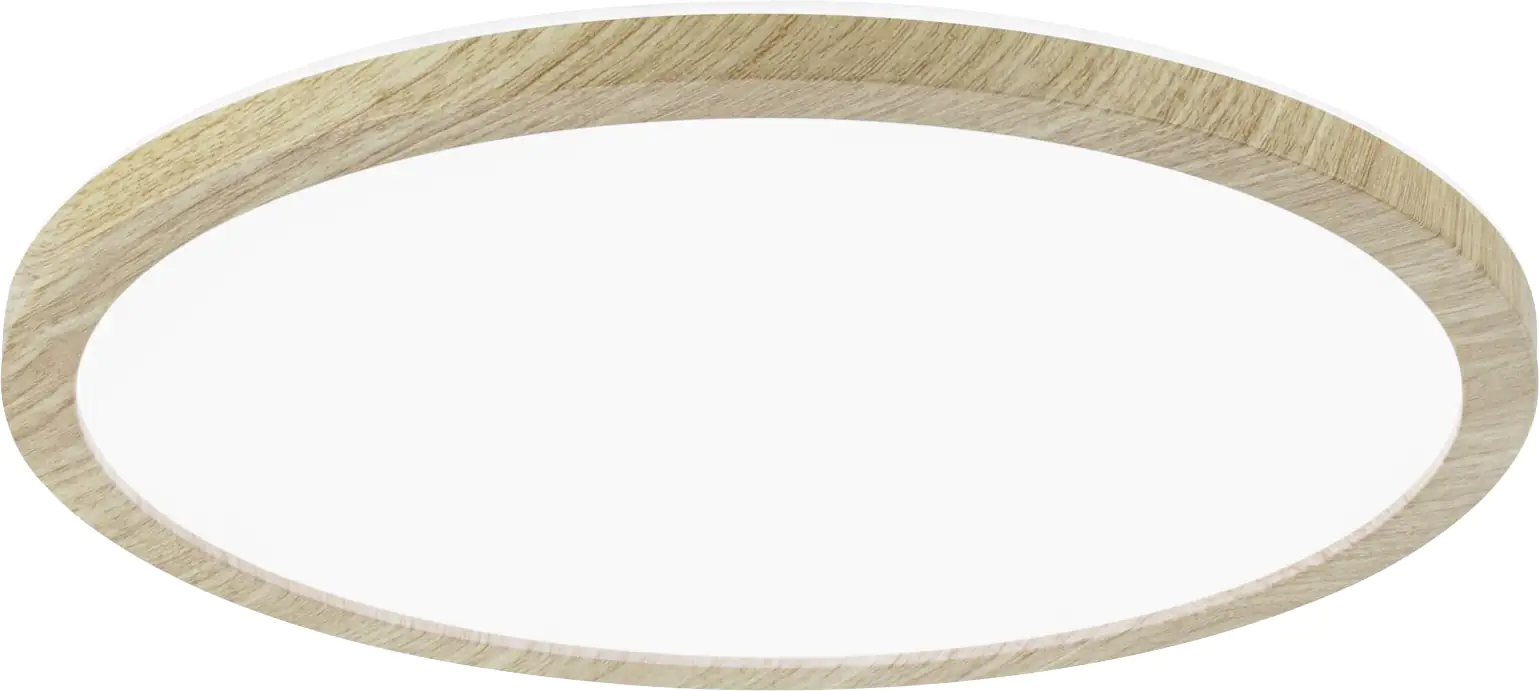 Paulmann LED Deckenleuchte Atria Shine Backlight Holzoptik Ø 29,3cm