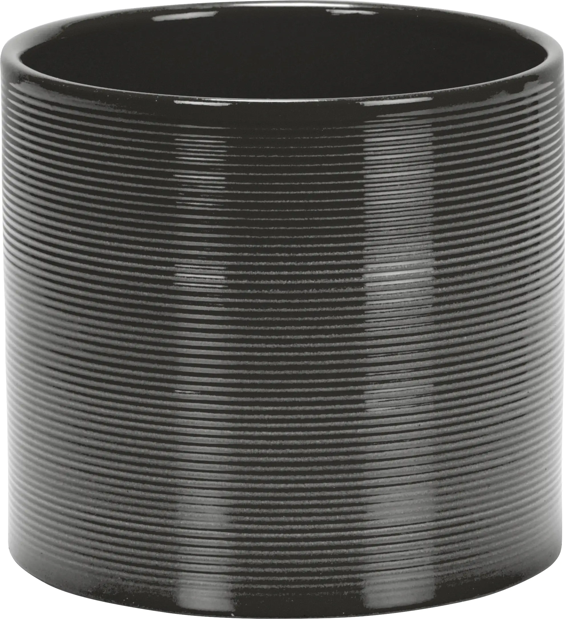 Scheurich Übertopf Serie 828 Ø 23 x 21 cm glass grey