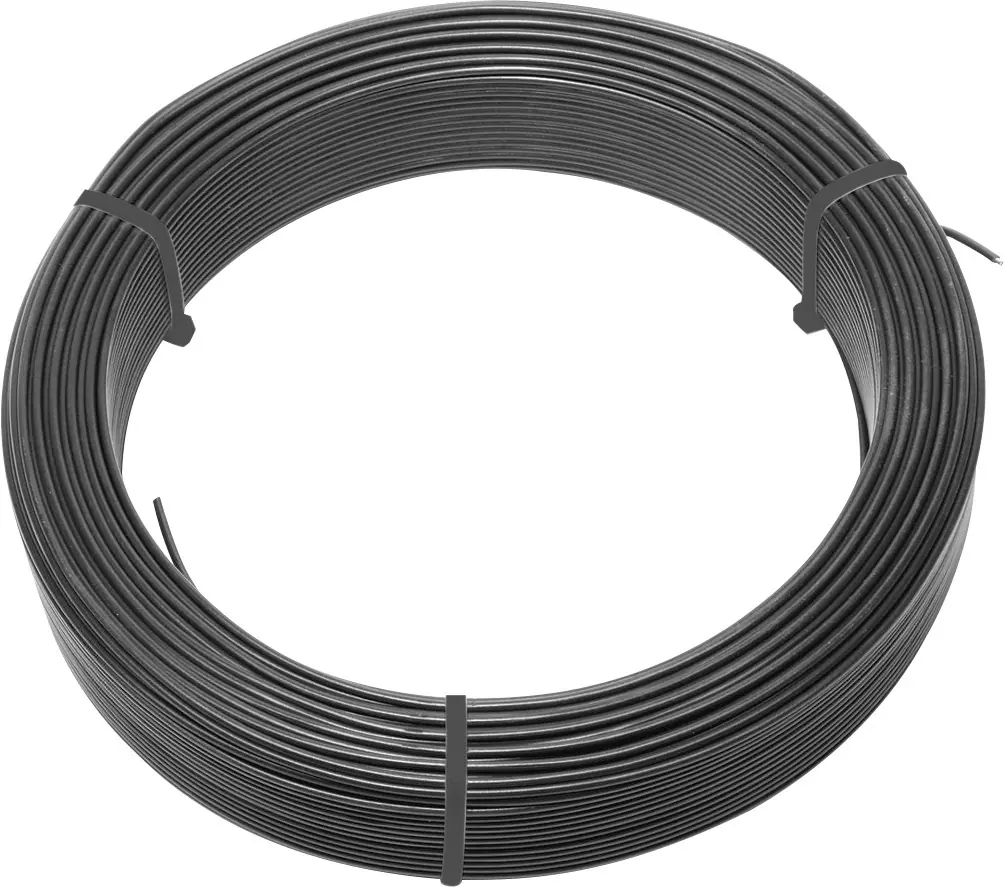 Floraworld Bindedraht 110 m x 3,1 mm anthrazit