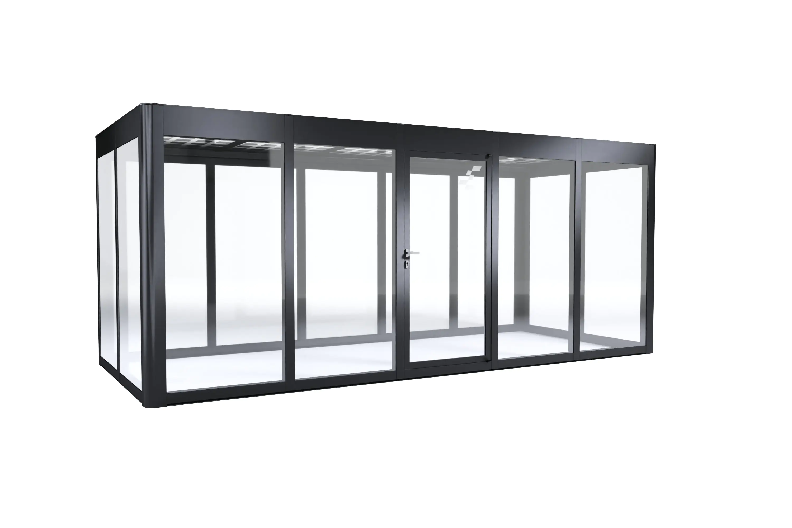 SunElements SunGarden Gartenhaus Energy 5.2 548 x 233 cm anthrazit-metallic SunElements SunGarden Gartenhaus Energy 5.2 548 x 233 cm anthrazit-metallic