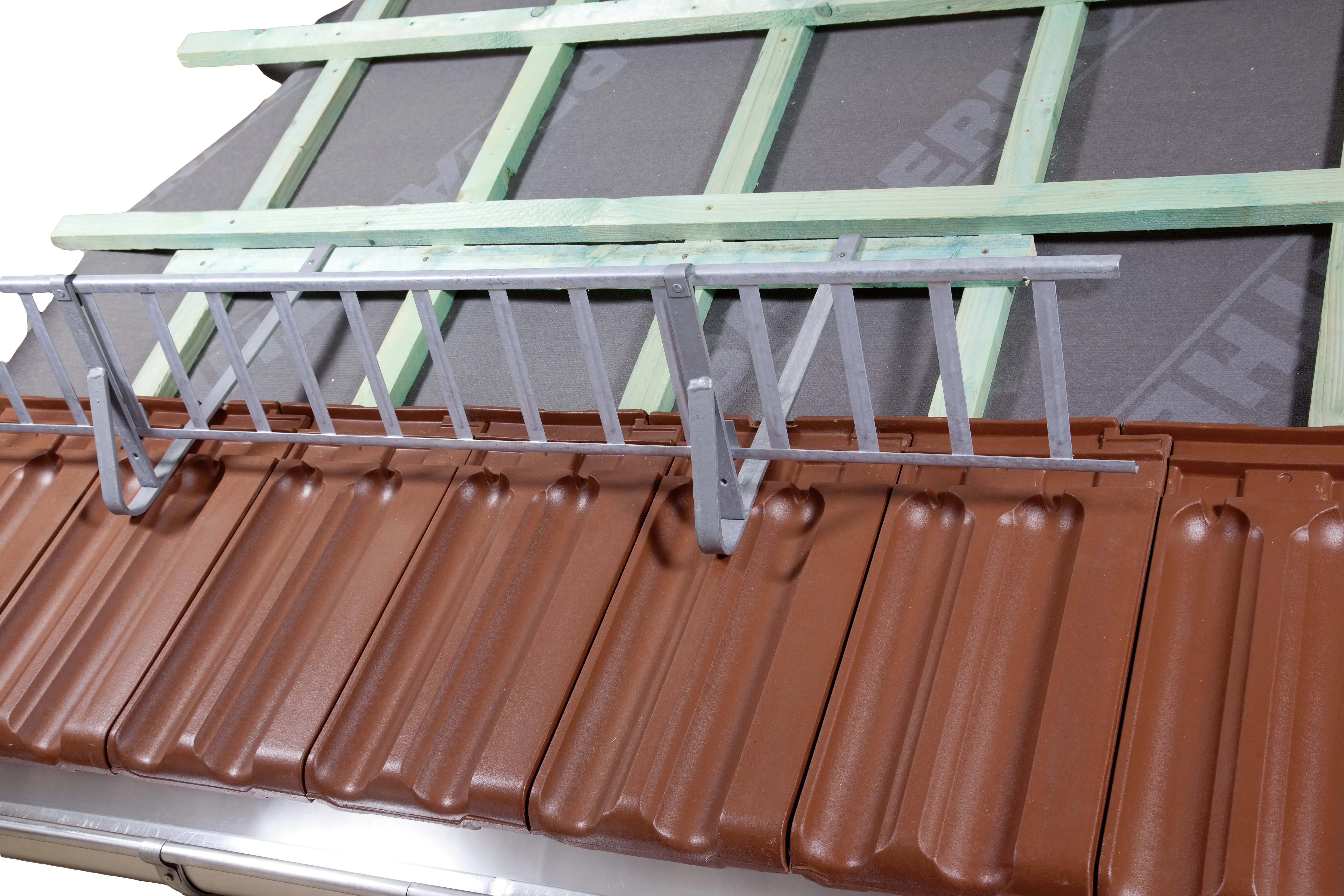 Sarei Schneefangstütze Stahl verzinkt