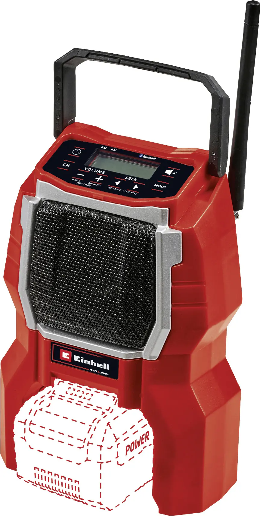Einhell Classic Akku-Radio TC-RA 18 Li BT Solo 18 V