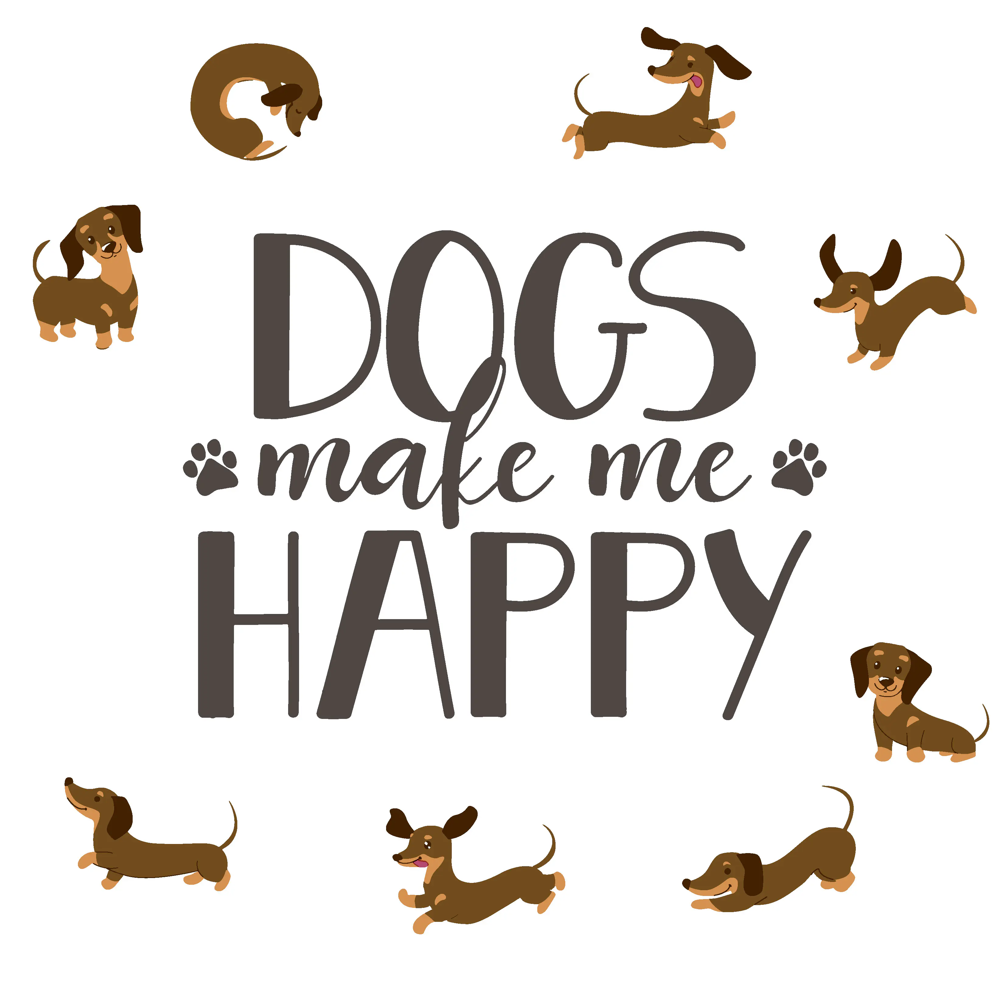 Duni Servietten Dog Happy 33 x 33 cm - 20er Pack