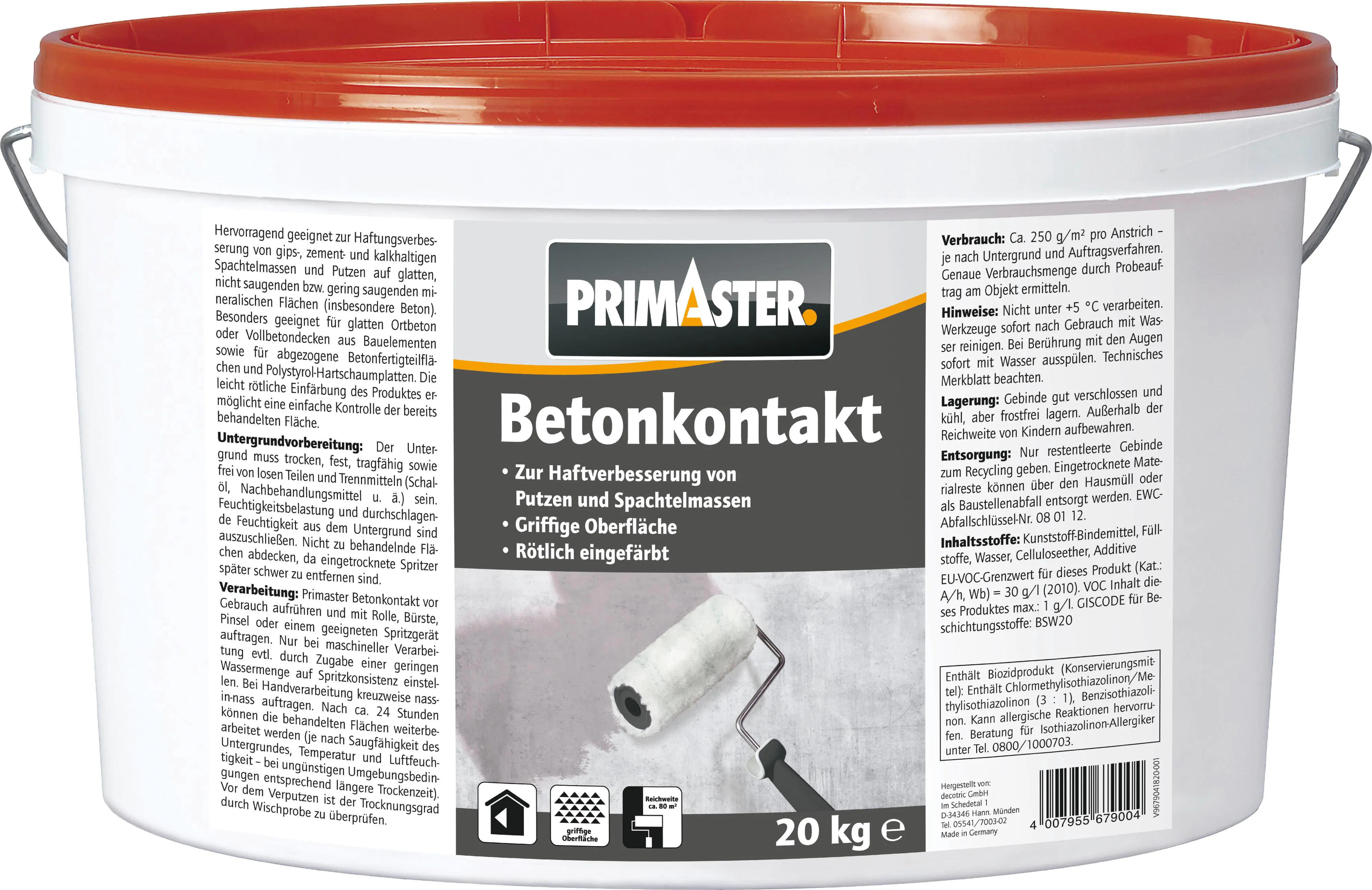 Primaster Betonkontakt 20 kg Primaster Betonkontakt 20 kg