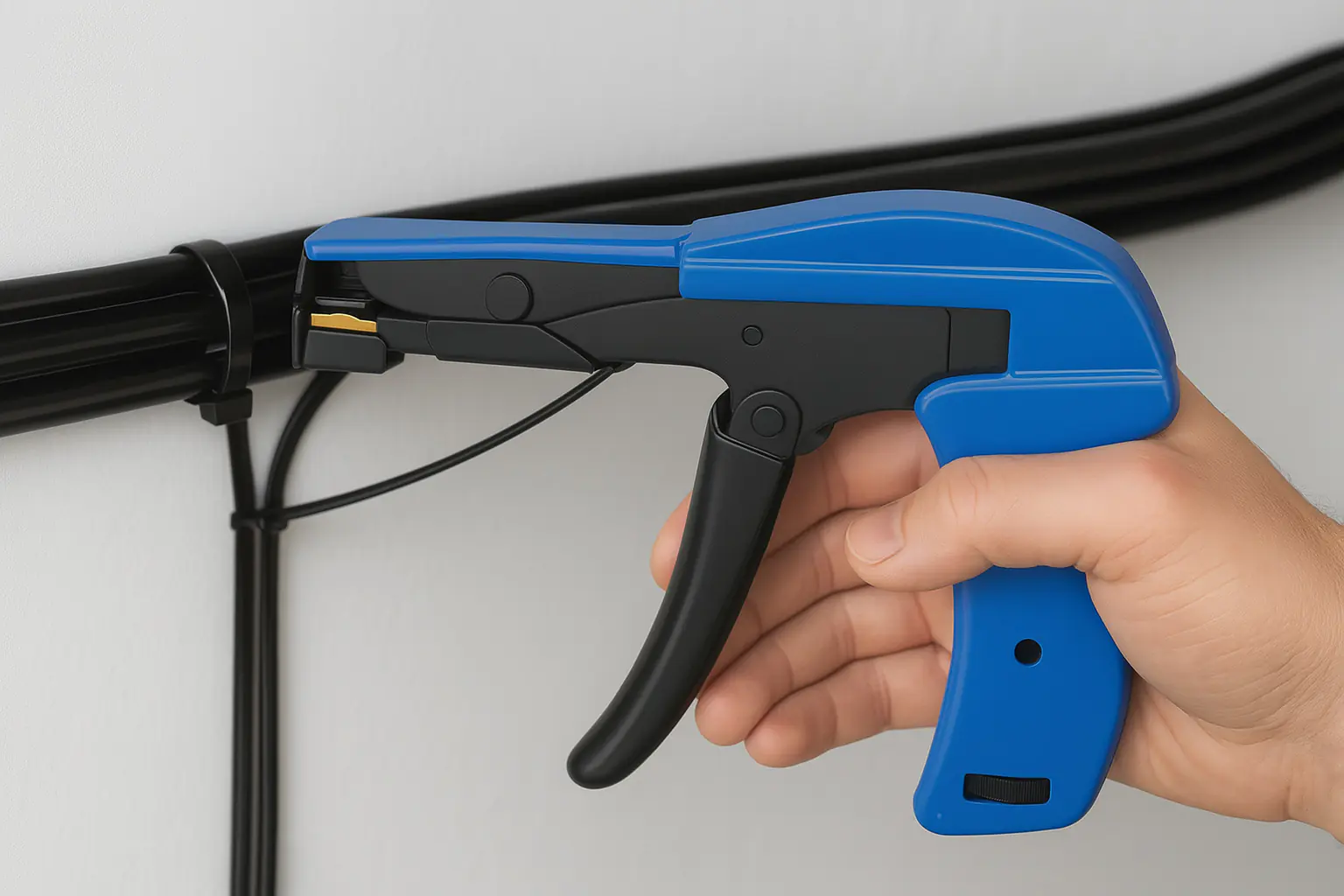 TrendLine Kabelbinderzange Kabelbinderpistole mit Breite bis 4,8 mm TrendLine Kabelbinderzange Kabelbinderpistole mit Breite bis 4,8 mm