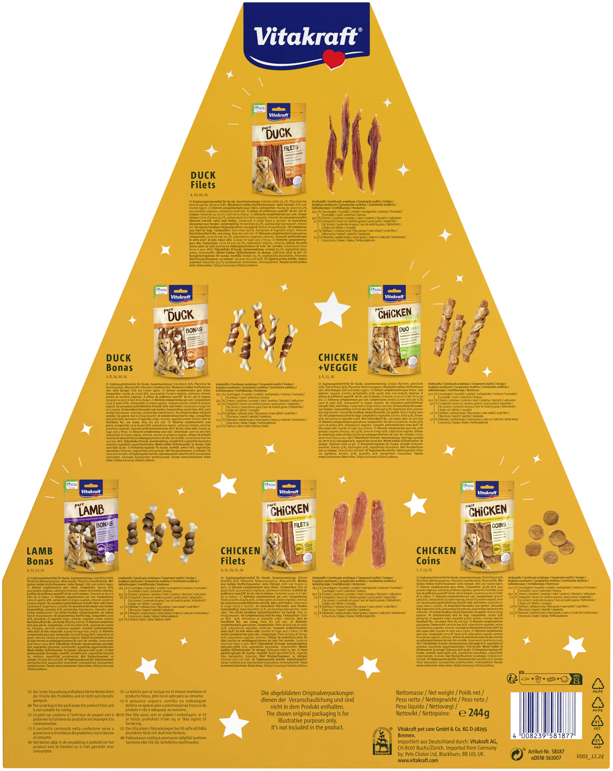 Vitakraft Adventskalender für Hunde