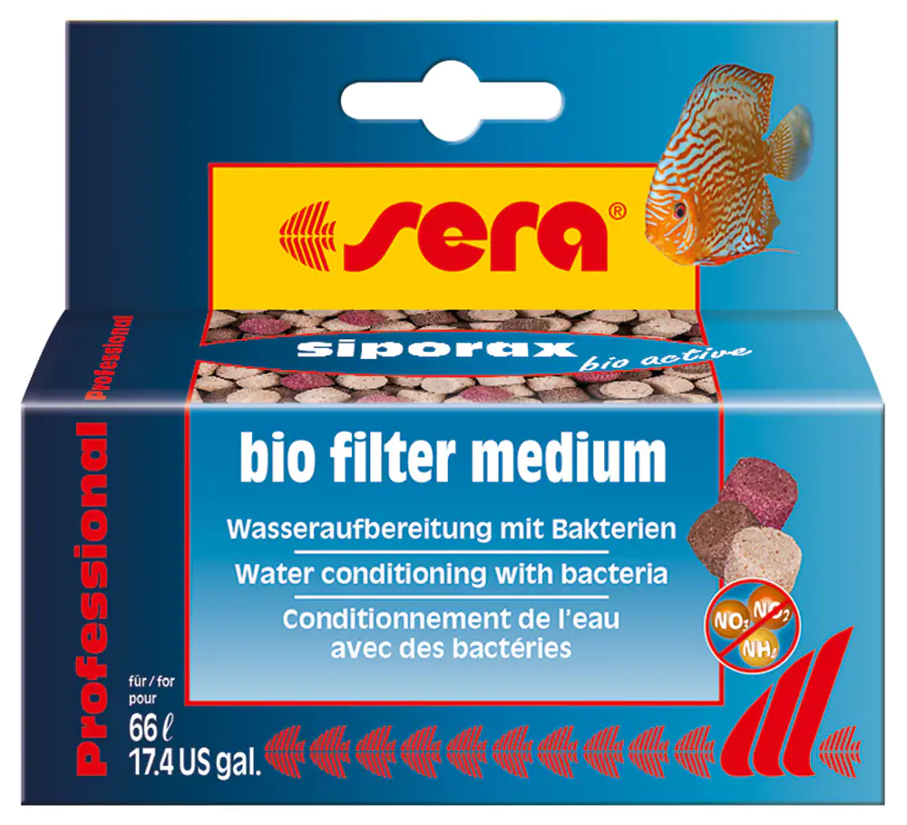 Sera Aquariumfiltermedium siporax bio active Professional 35 g
