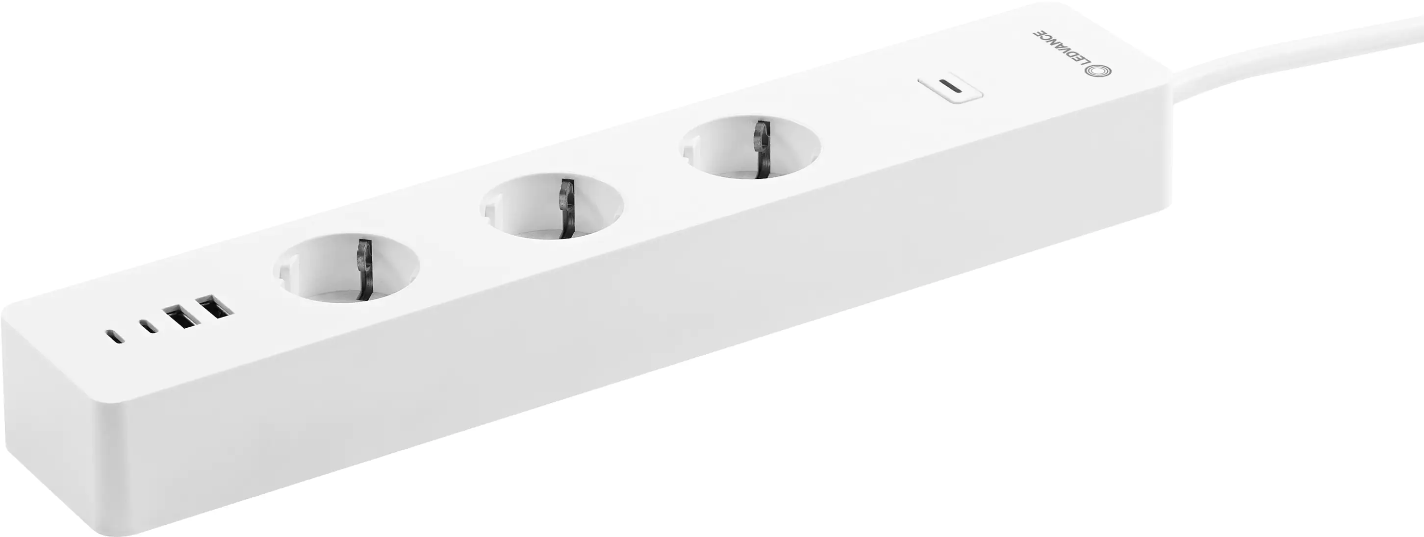 Ledvance 3-fach Steckdosenleiste Smart+WiFi mit USB-A und USB-C