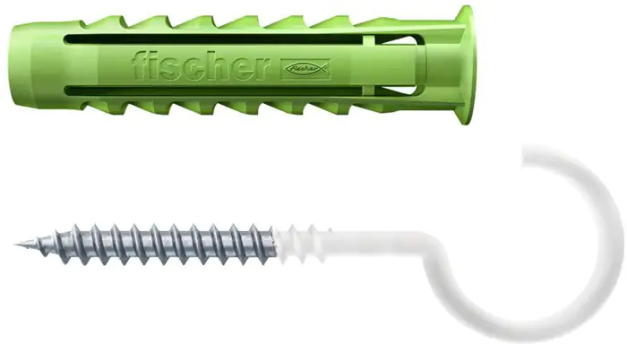 Fischer Spreizdübel SX green 6.0 x 30 mm - 4 Stück Fischer Spreizdübel SX green 6.0 x 30 mm - 4 Stück