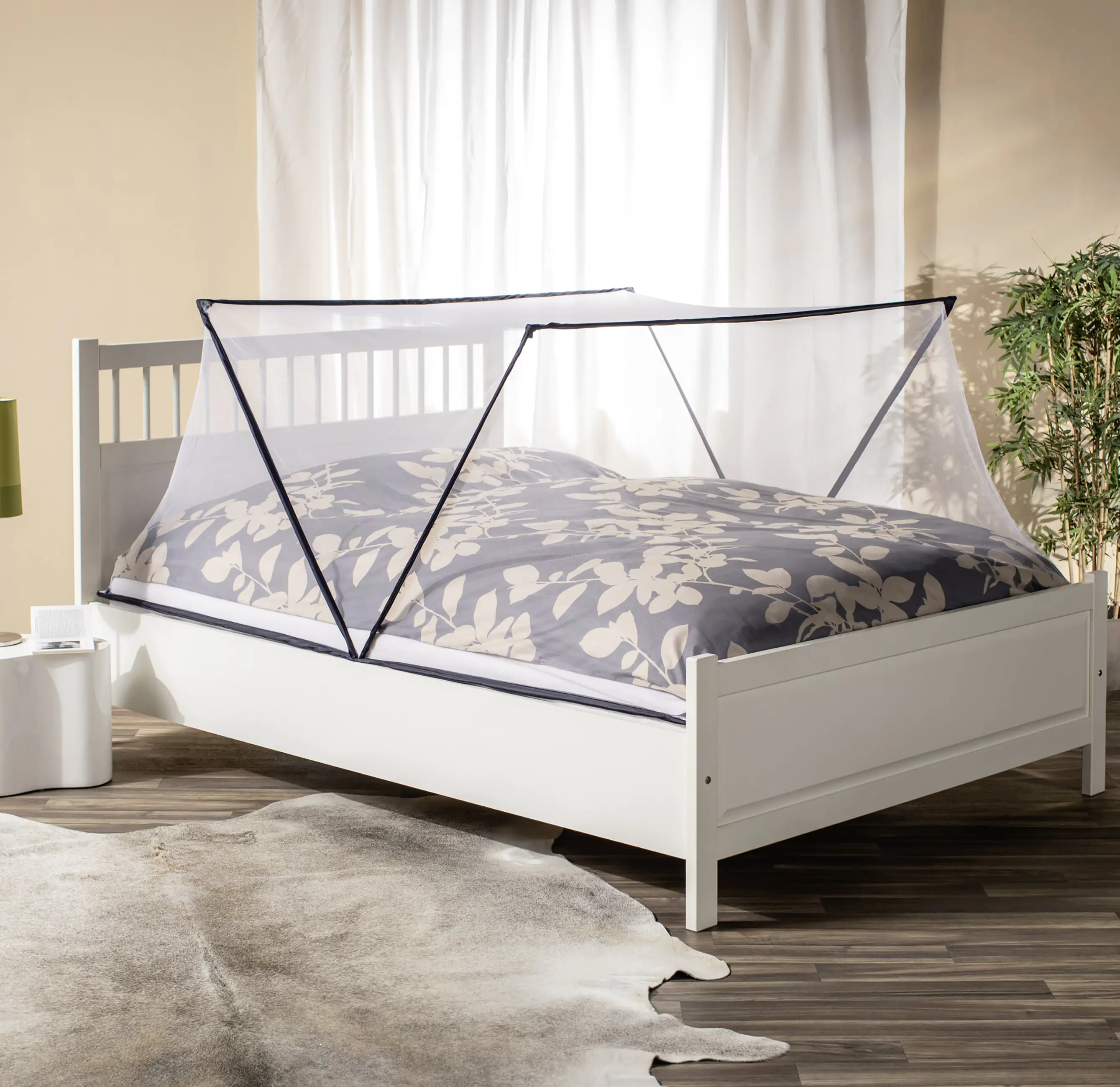 Windhager IS Falt-Moskitonetz 90 x 200 cm weiß