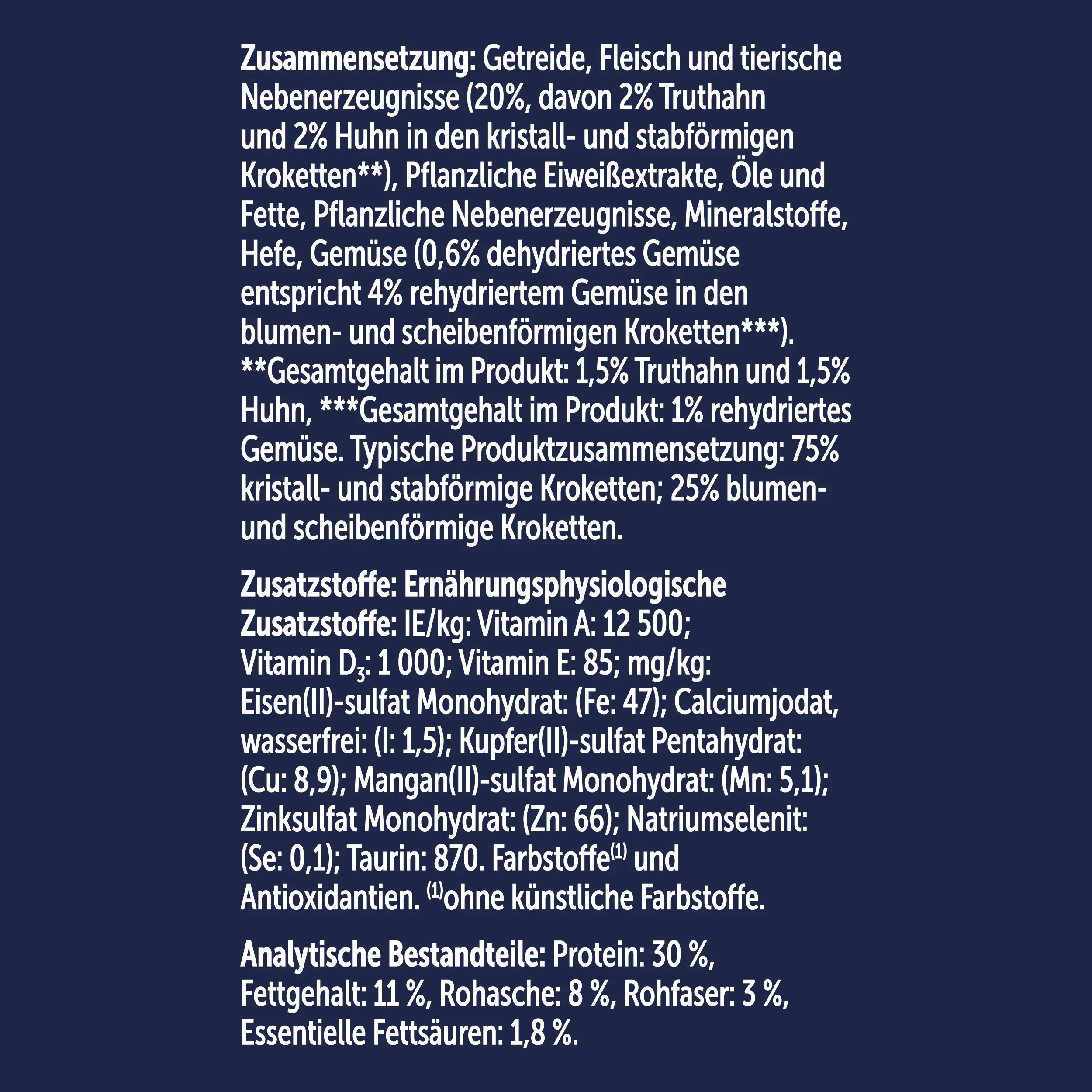 Felix Farmhouse Sensations mit Huhn Truthahn und Gemüse 1 kg