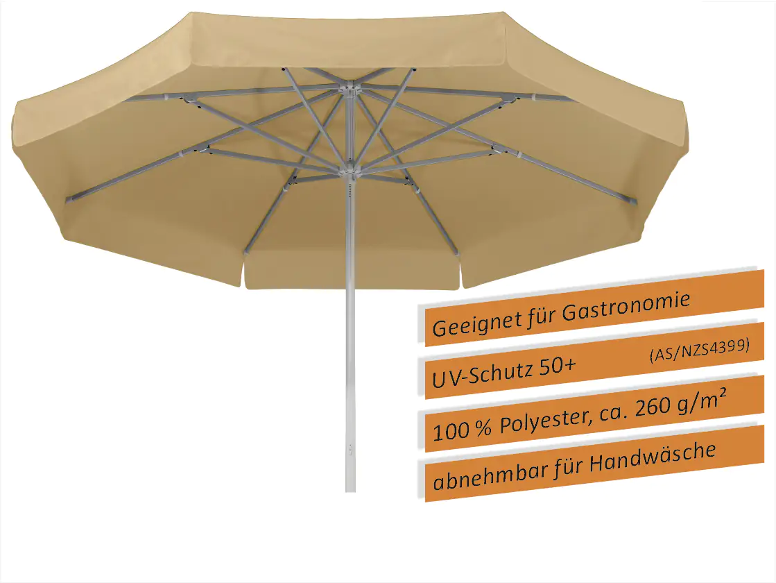 Schneider Sonnenschirm Jumbo sand Ø 400 cm