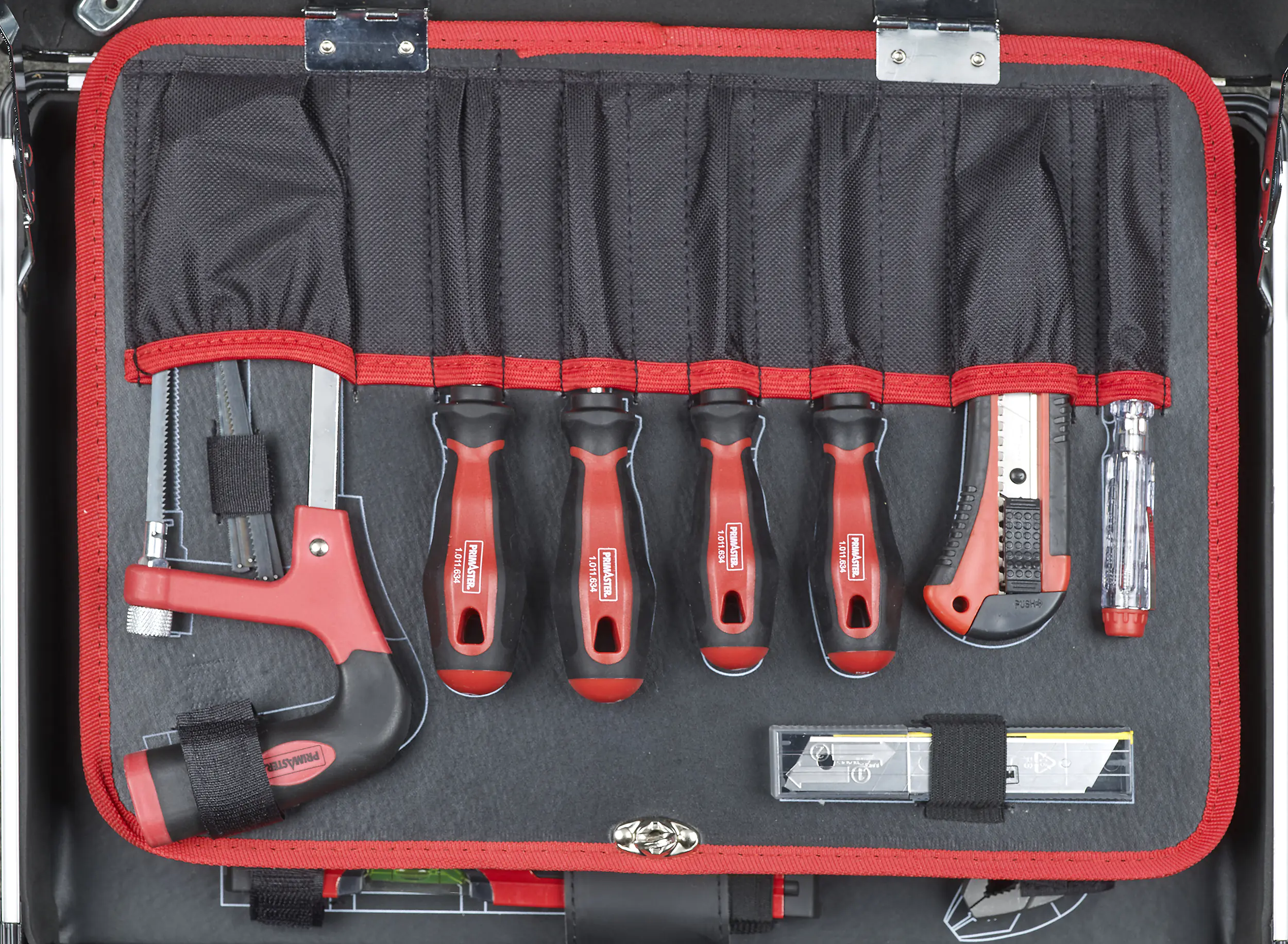 Primaster Werkzeugkoffer WK135 135-teilig 1/4" 3/8"