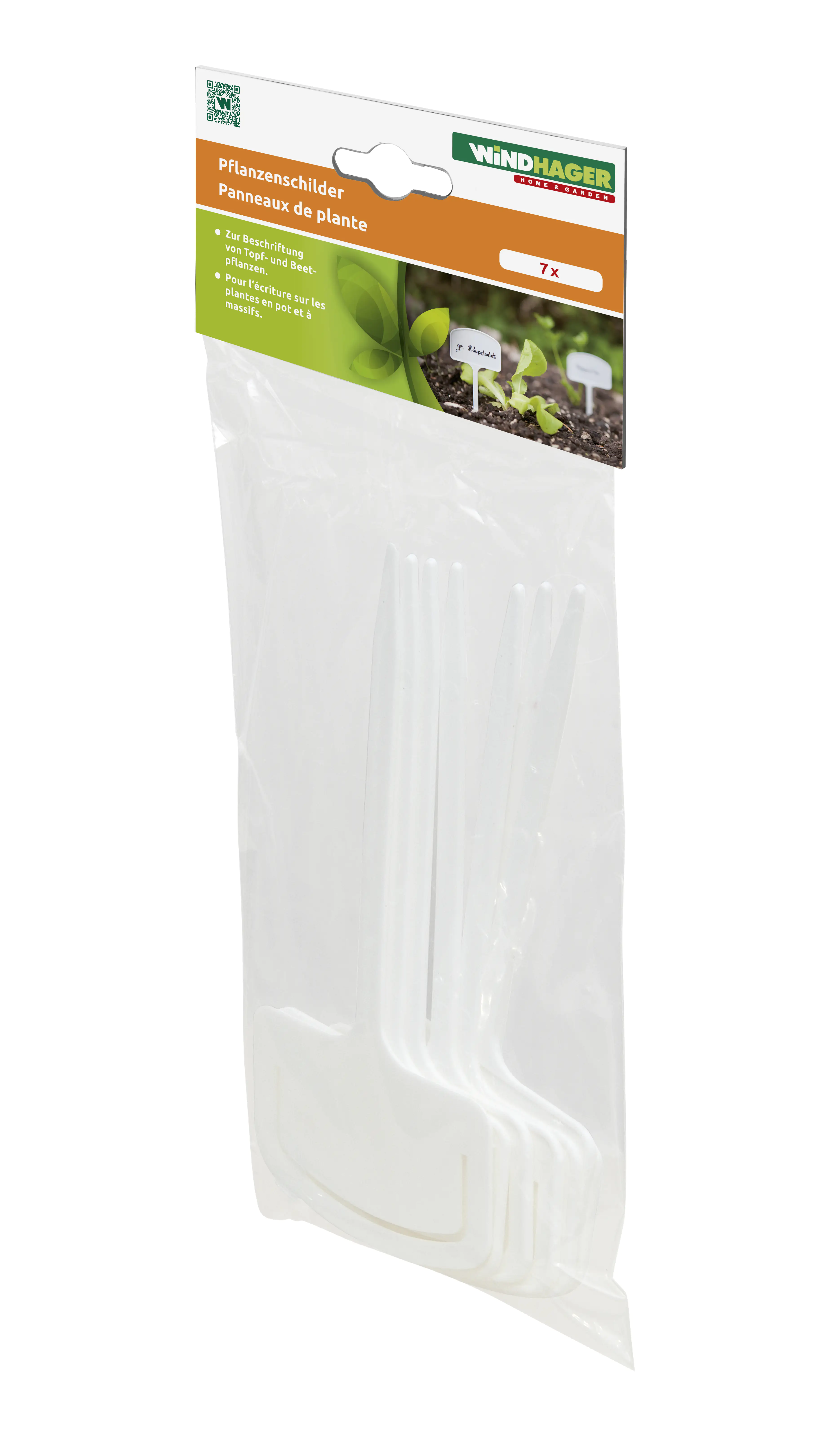 9003117062207_3 Windhager Pflanzenschilder T-Form 6 x 15 cm, 7 Stück