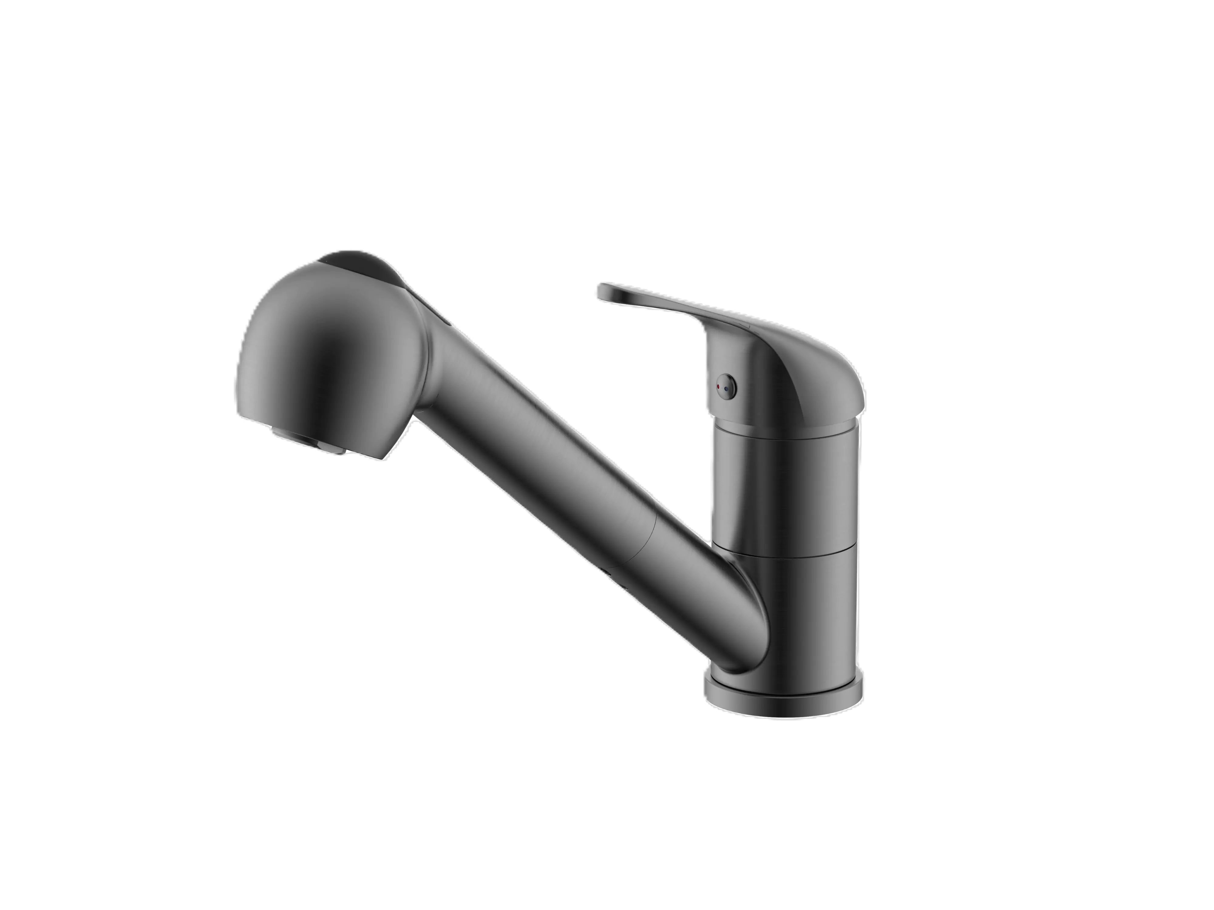 Primaster Einhebel-Spültischarmatur Hamm mit ausziehbarer Handbrause Gunmetall Primaster Einhebel-Spültischarmatur Hamm mit ausziehbarer Handbrause Gunmetall