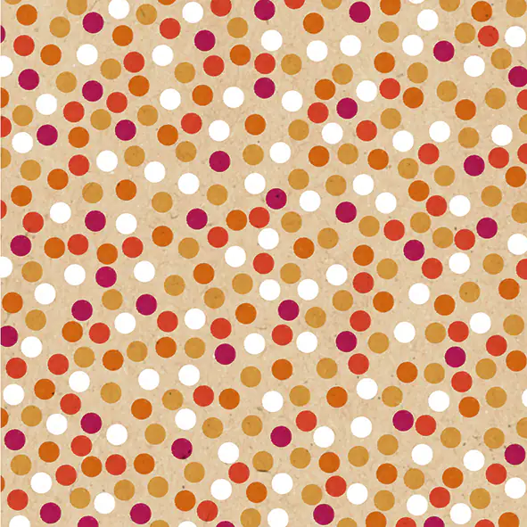 Braun & Company Servietten natur rot 33 x 33 cm - 20er Pack