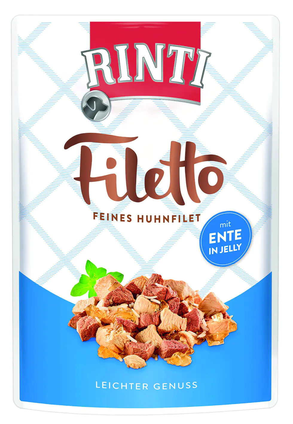 Rinti Filetto Hundenassfutter Adult 100 g Huhnfilet mit Ente in Jelly Rinti Filetto Hundenassfutter Adult 100 g Huhnfilet mit Ente in Jelly