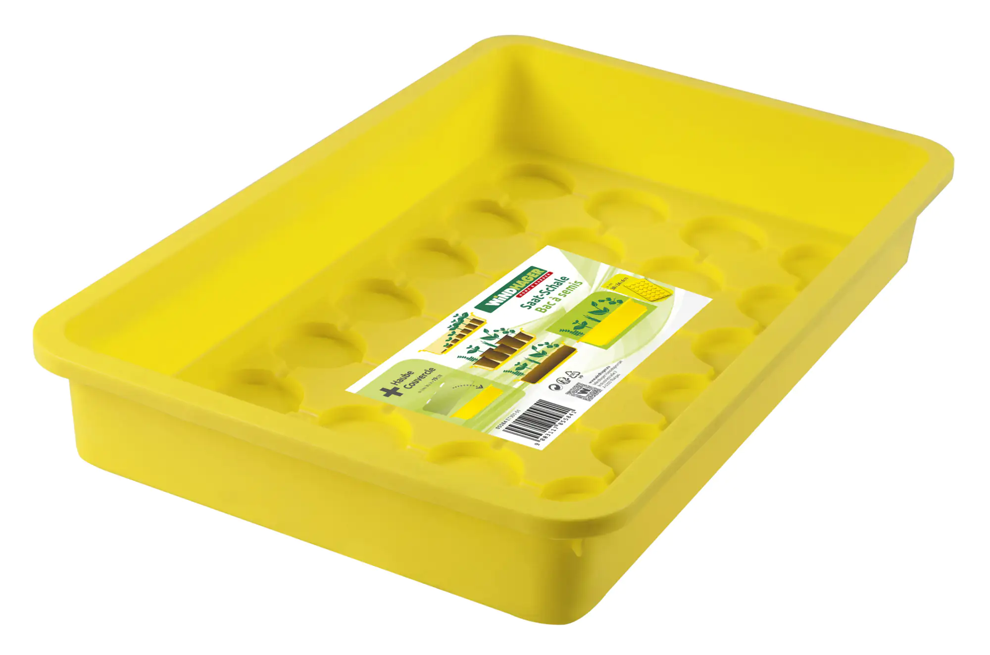 9003117055841_2 Windhager Saatschale 38 x 24 x 6 cm gelb