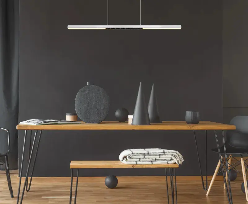 Globo Hängeleuchte Cody 120 x 150 cm gebürstet