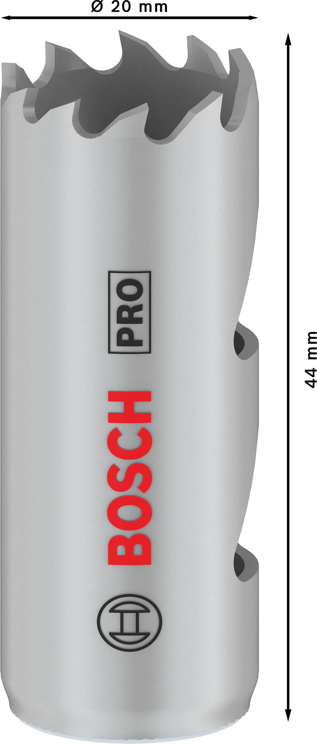 Bosch PRO Multi Material Lochsäge 20 mm mit Gewinde