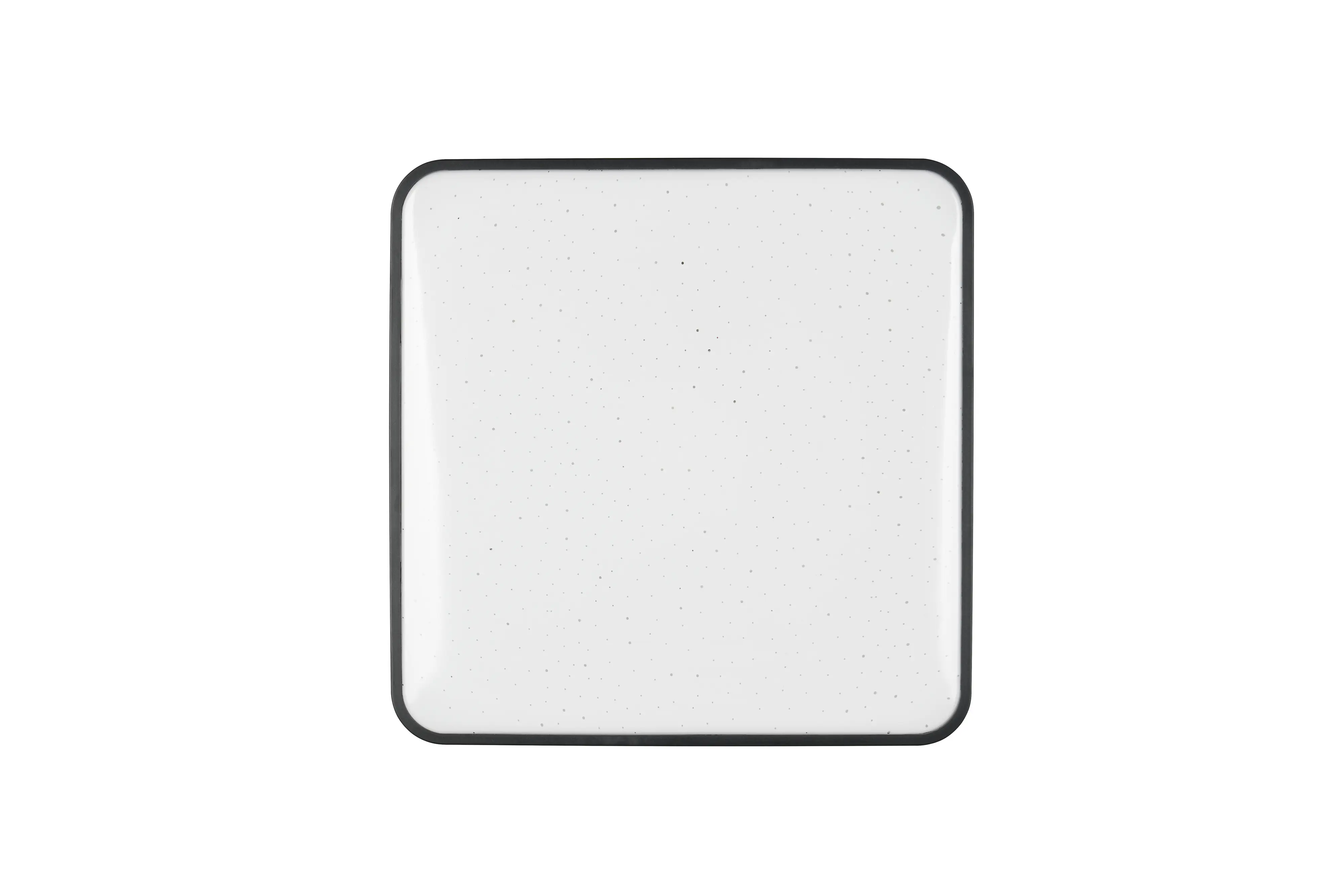 Reality LED-Deckenleuchte Relus 27x27 cm schwarz matt Starlight Effekt neutralweiß