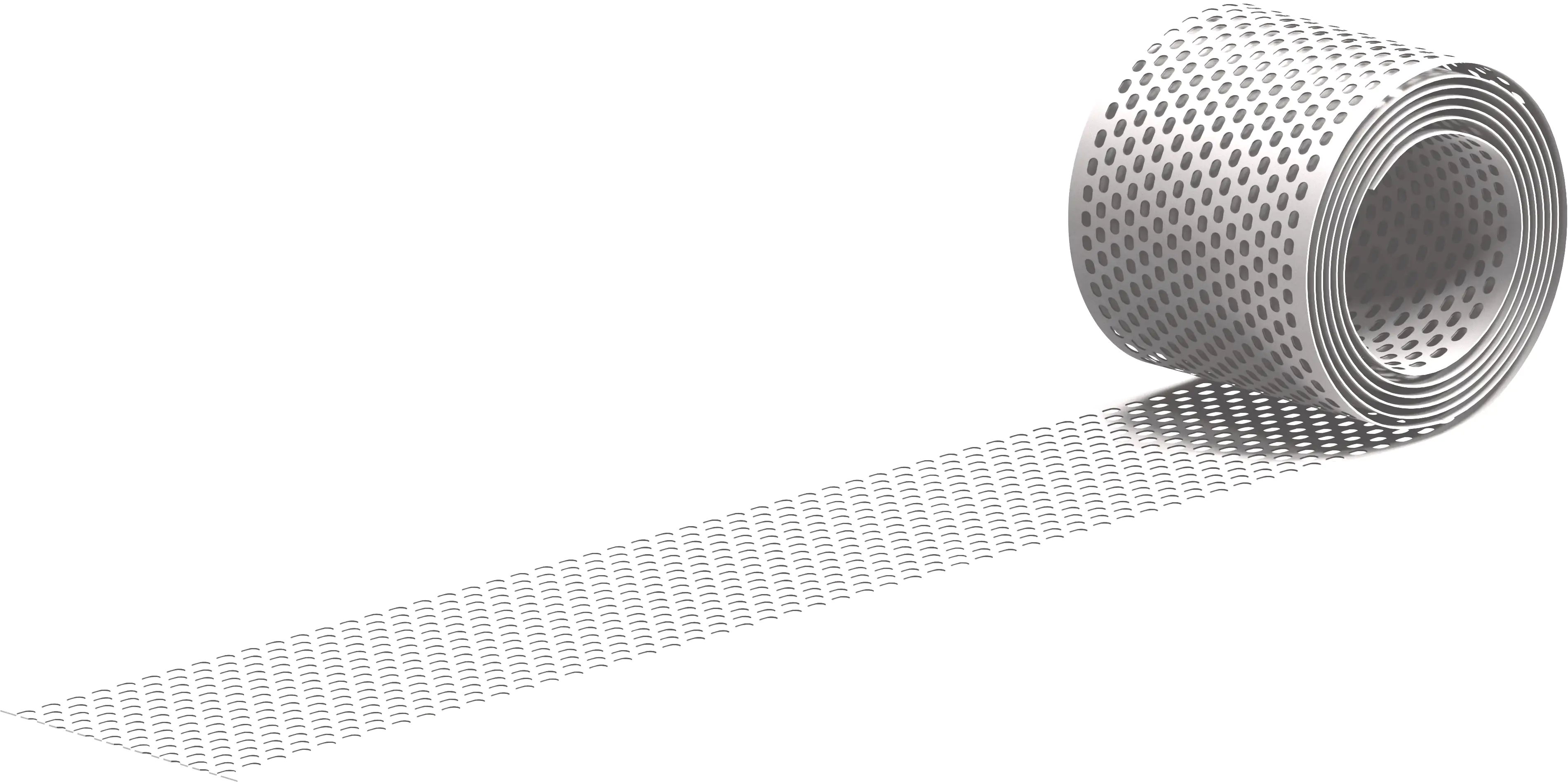 Sarei Vogelschutz- und Lüftungsgitter 5 m x 100 mm weiß