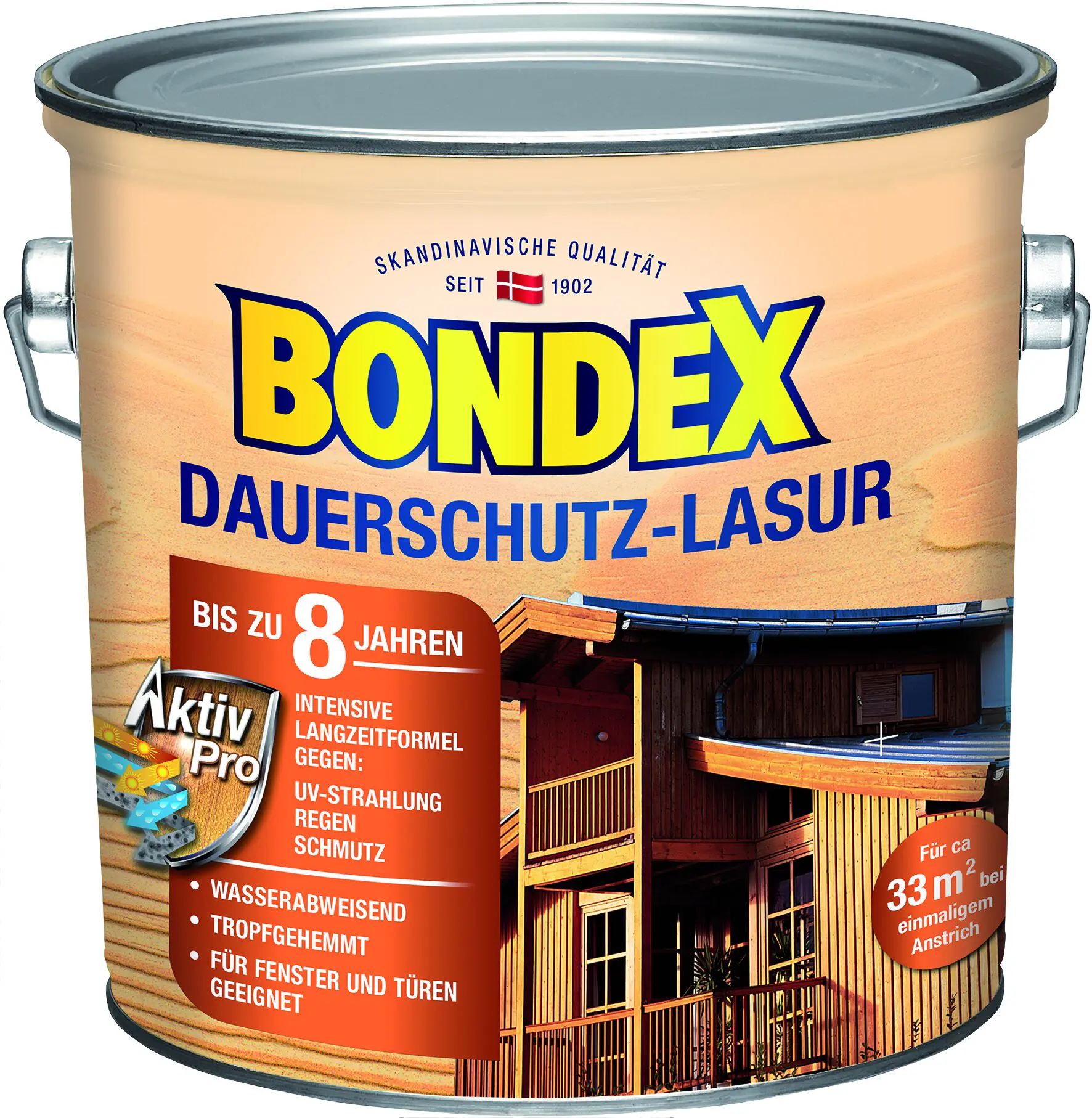 Bondex Dauerschutz Lasur 2,5 L eiche