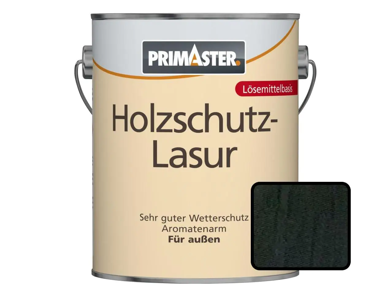 Primaster Holzschutzlasur 2,5 L ebenholz Primaster Holzschutzlasur 2,5 L ebenholz