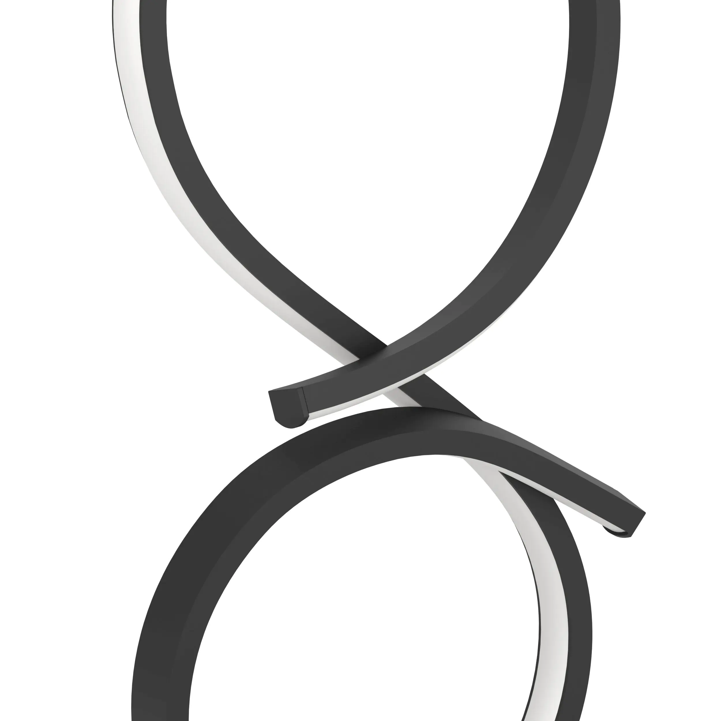 Eglo LED Tischleuchte Serpins schwarz 40,5 x 15 x 20,5 cm