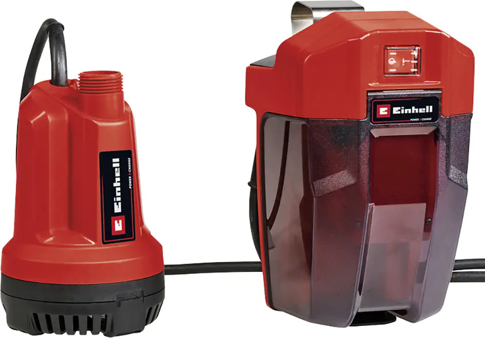Einhell Akku Klarwasserpumpe GE-SP 18 Li-Solo 5000 l/h