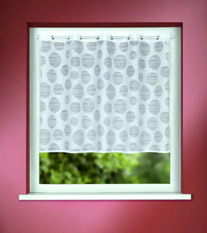 Neusser Collection Ösenpanneau Fin weiß, 85 x 135 cm