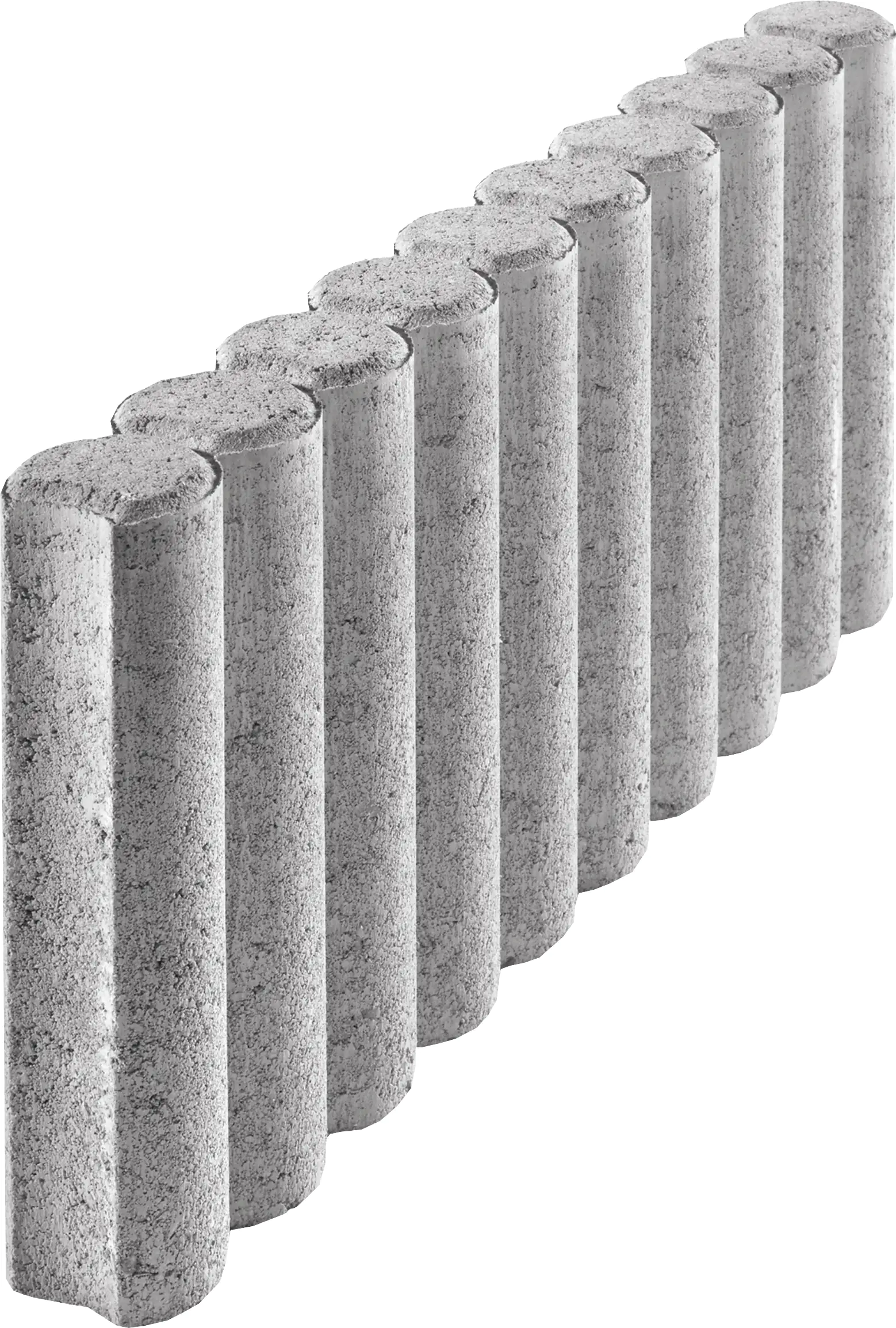 Kann Palisade 10er-Element 25 x 50 x 6 cm grau Kann Palisade 10er-Element 25 x 50 x 6 cm grau