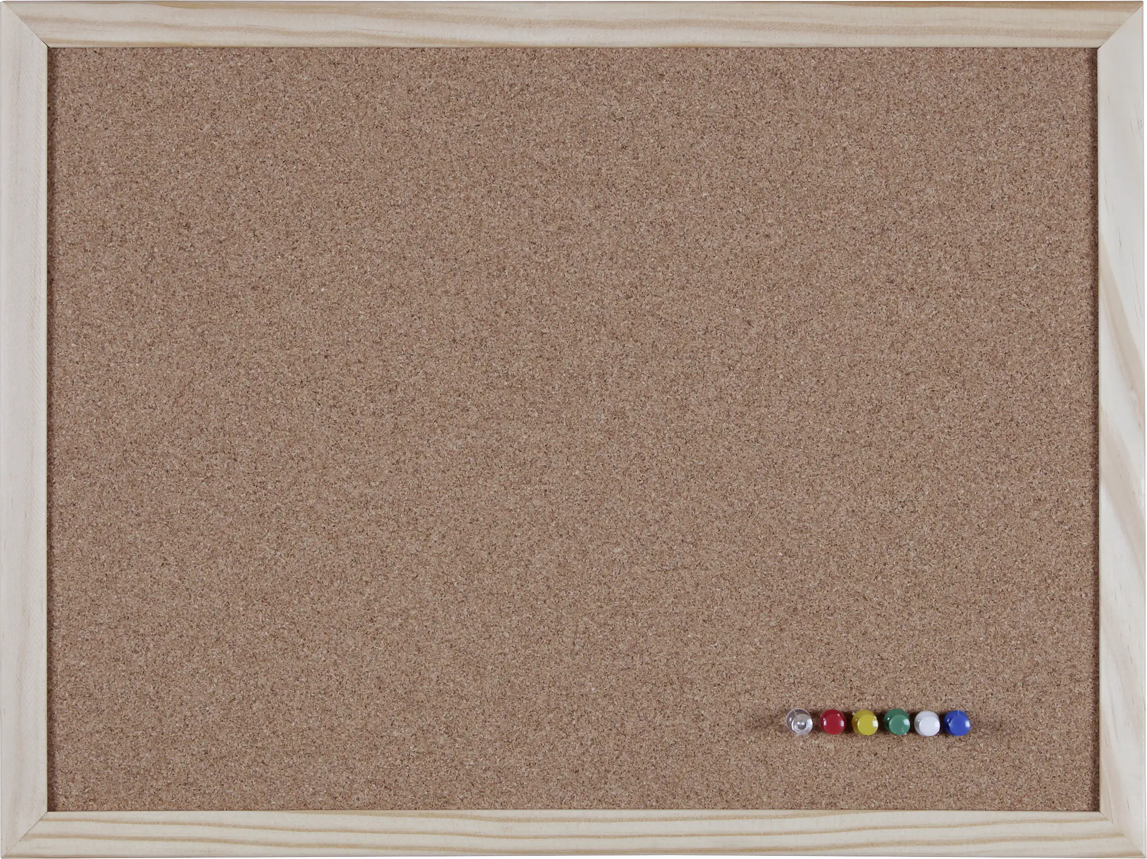 Vigo Pinnwand aus Kork mit Echtholzrahmen, 40 x 30 cm
