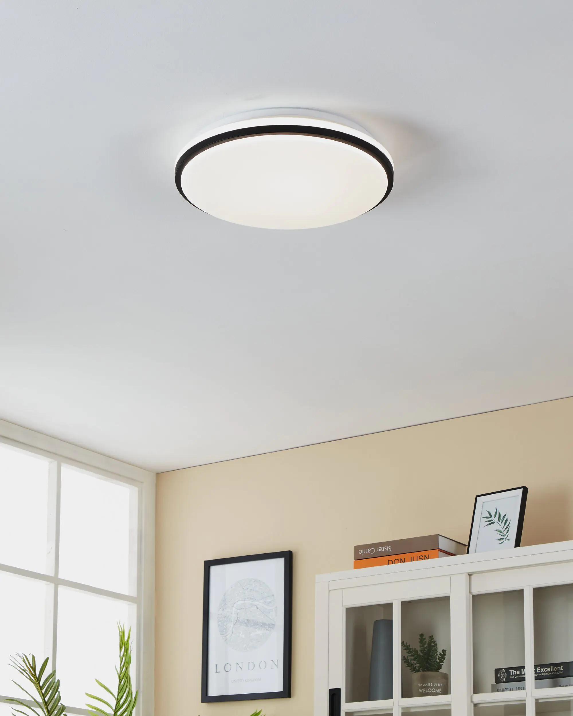 Eglo LED Deckenleuchte Pinetto Ø 34 cm neutralweiß