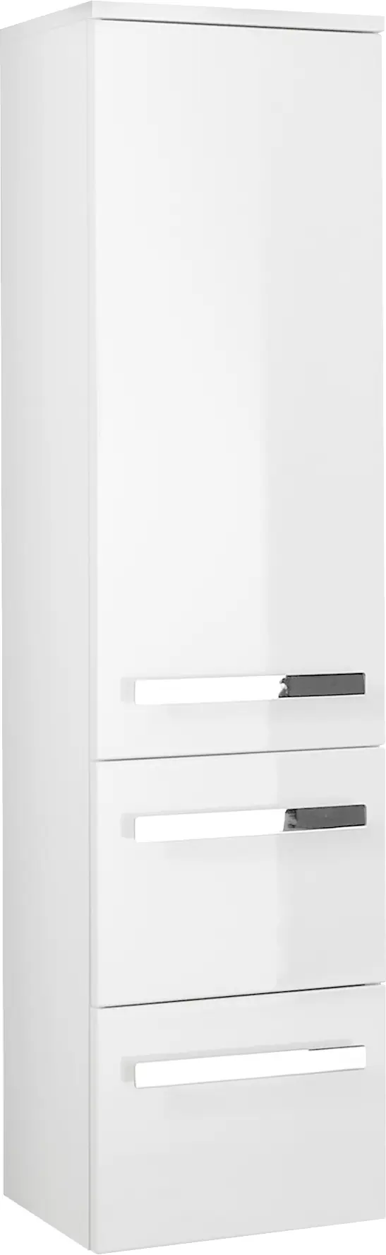 Pelipal Midischrank Fokus 4005 Lack polarweiß Hochglanz, Breite 30 cm