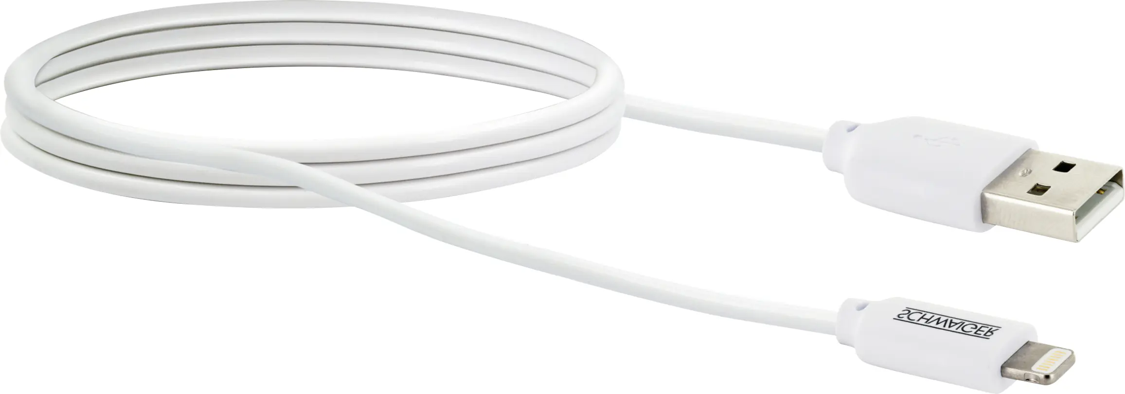 Schwaiger Apple Lithning Sync & Ladekabel USB 2.A auf Apple Lightning Stecker