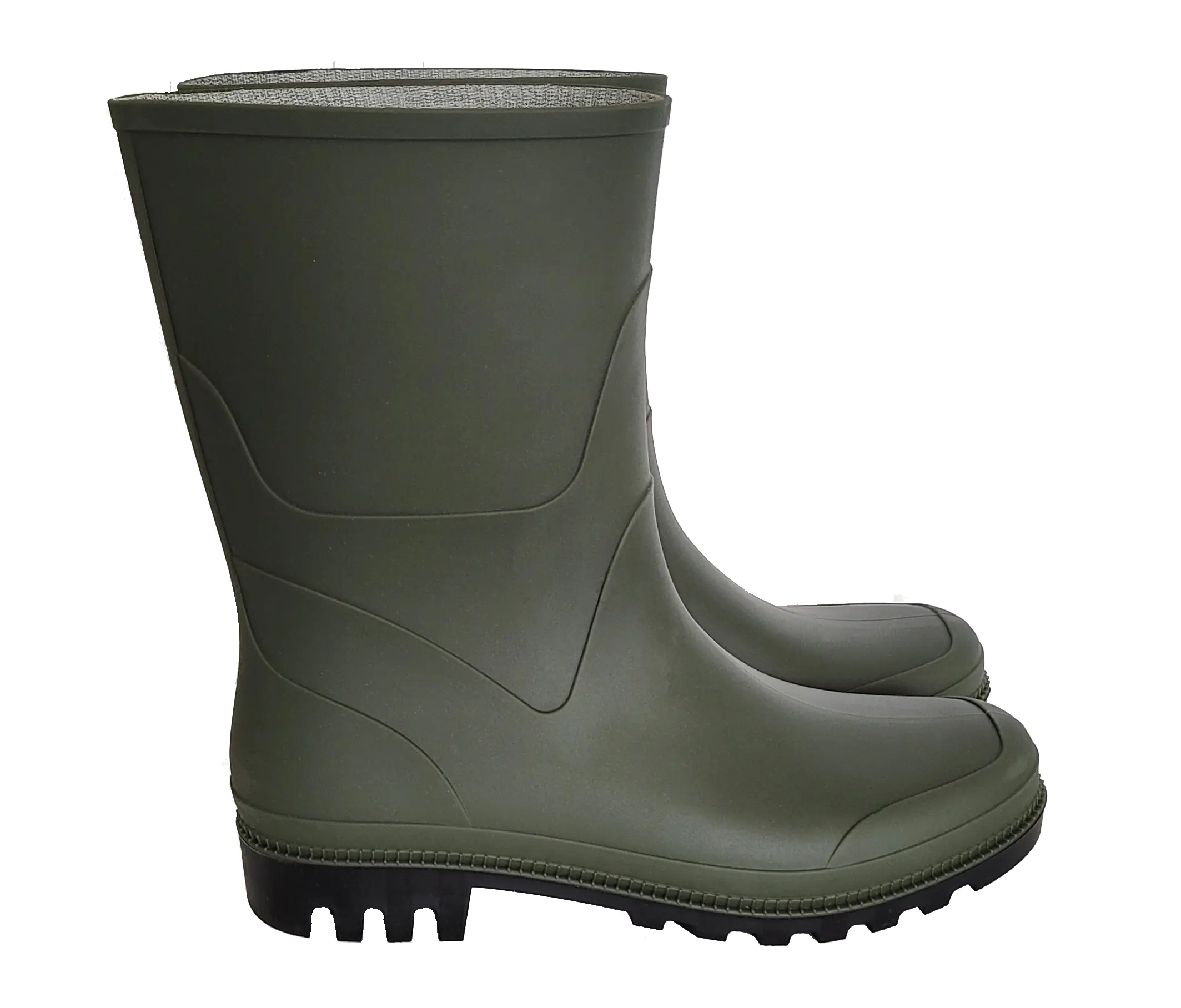 PowerSafe Gummistiefel PVC halbhoch grün  PowerSafe Gummistiefel PVC halbhoch grün