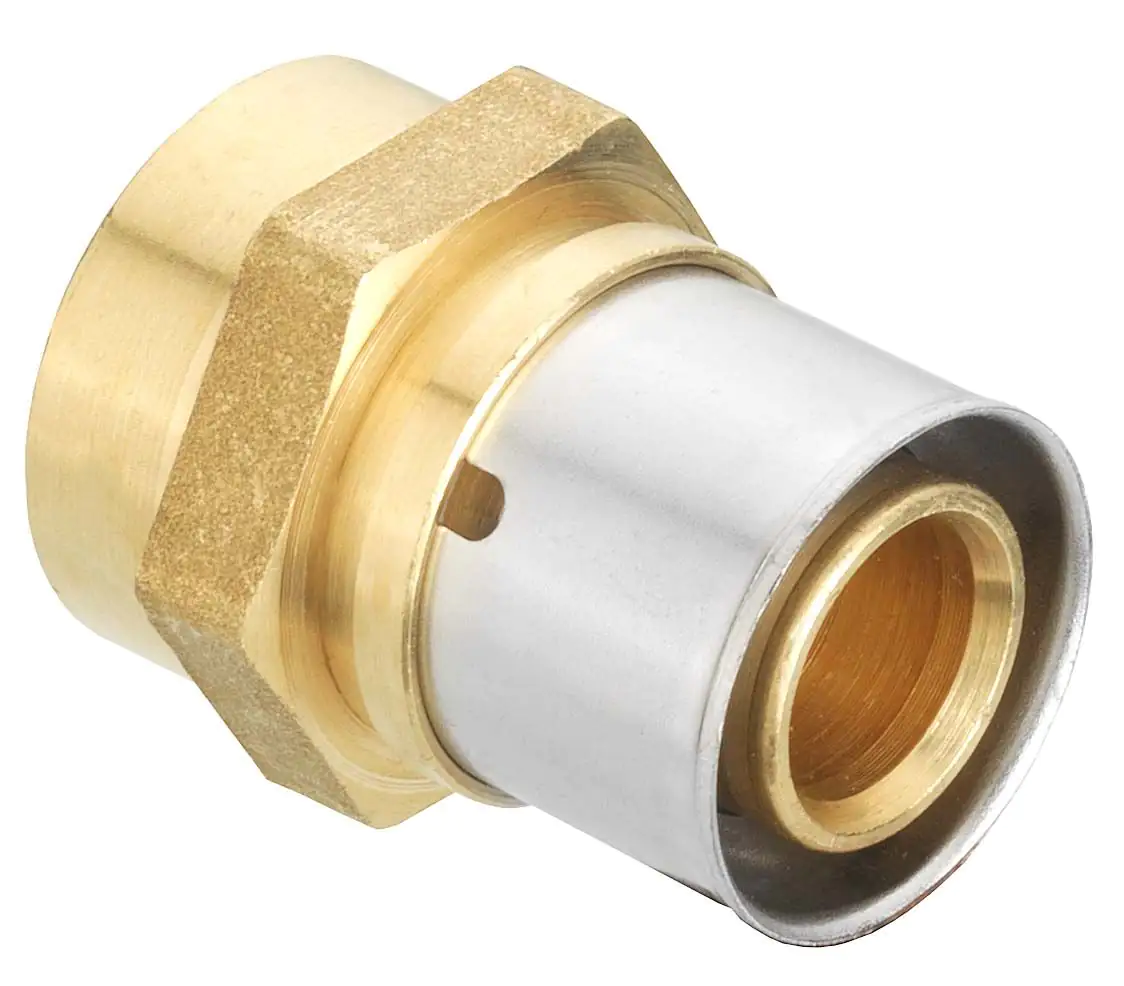 Cornat Press-Kupplung komplett Messing/Edelstahl, ø 26 mm, 3/4" IG
