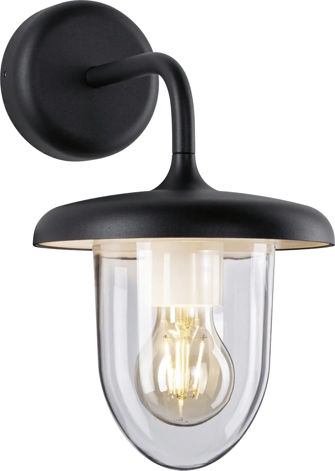 Paulmann LED Außen-Wandleuchte Vintario anthrazit 30,5 x 18 cm E27