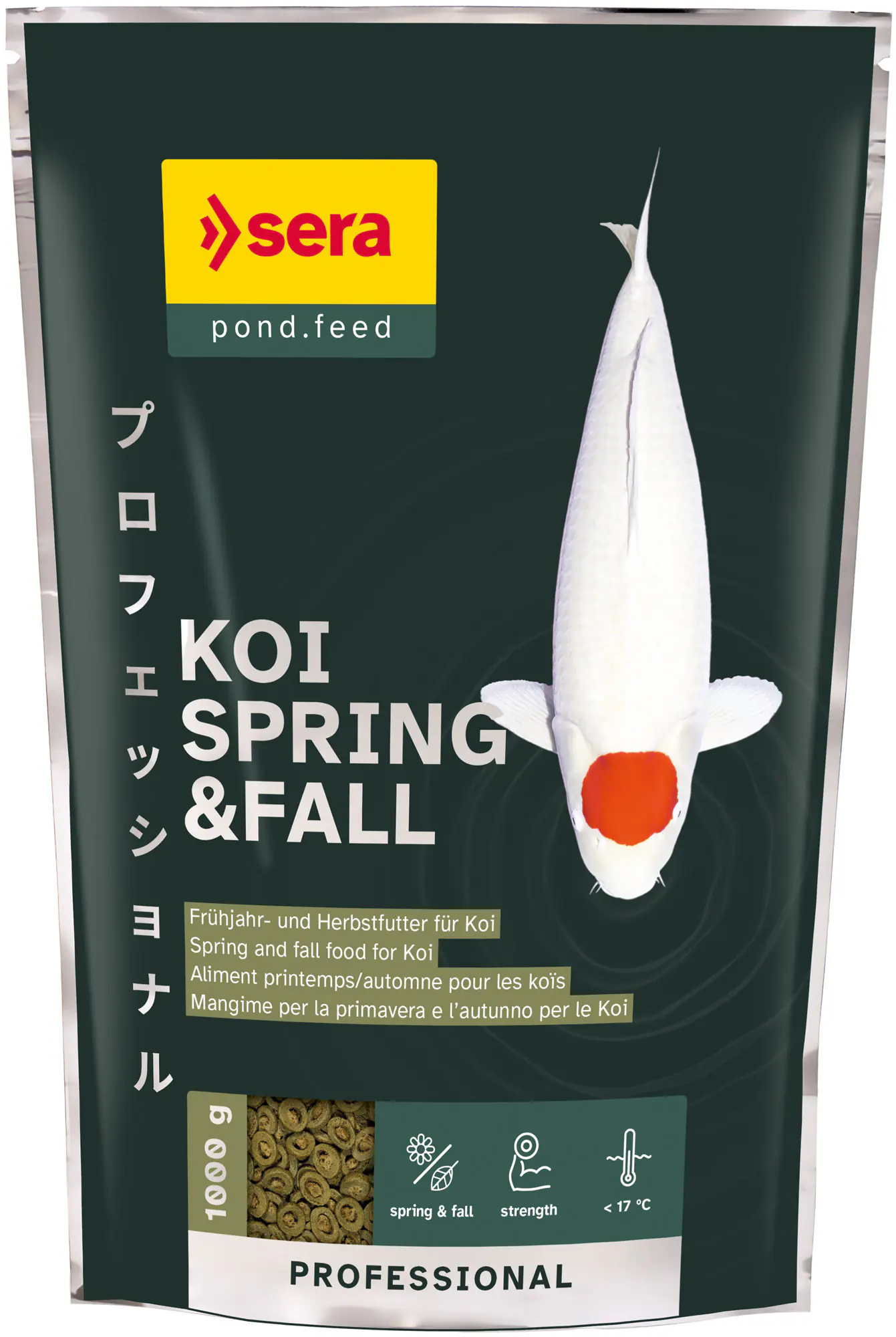 Sera Koifutter Professional Spring & Fall 1 kg Sera Koifutter Professional Spring & Fall 1 kg