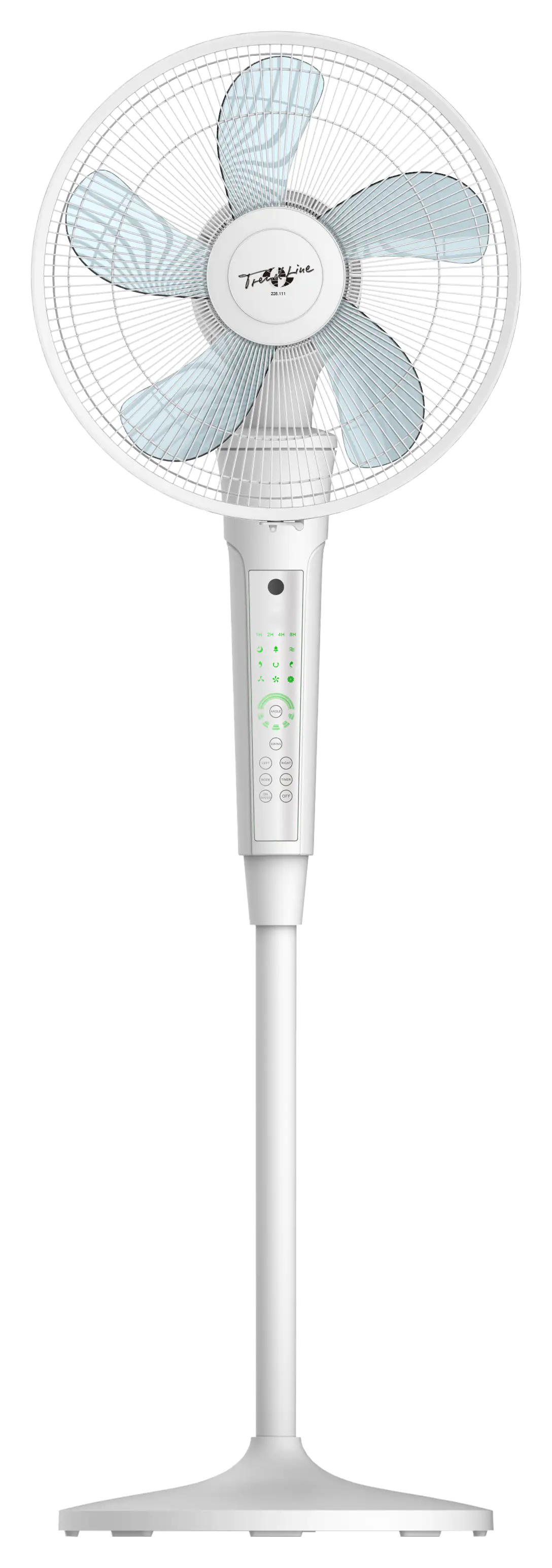 Primaster Standventilator Ø 40 cm weiß höhenverstellbar 140 cm