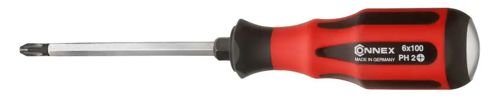 Schraubendreher Profi Phillips 2 100 mm 2K Schlagkopf