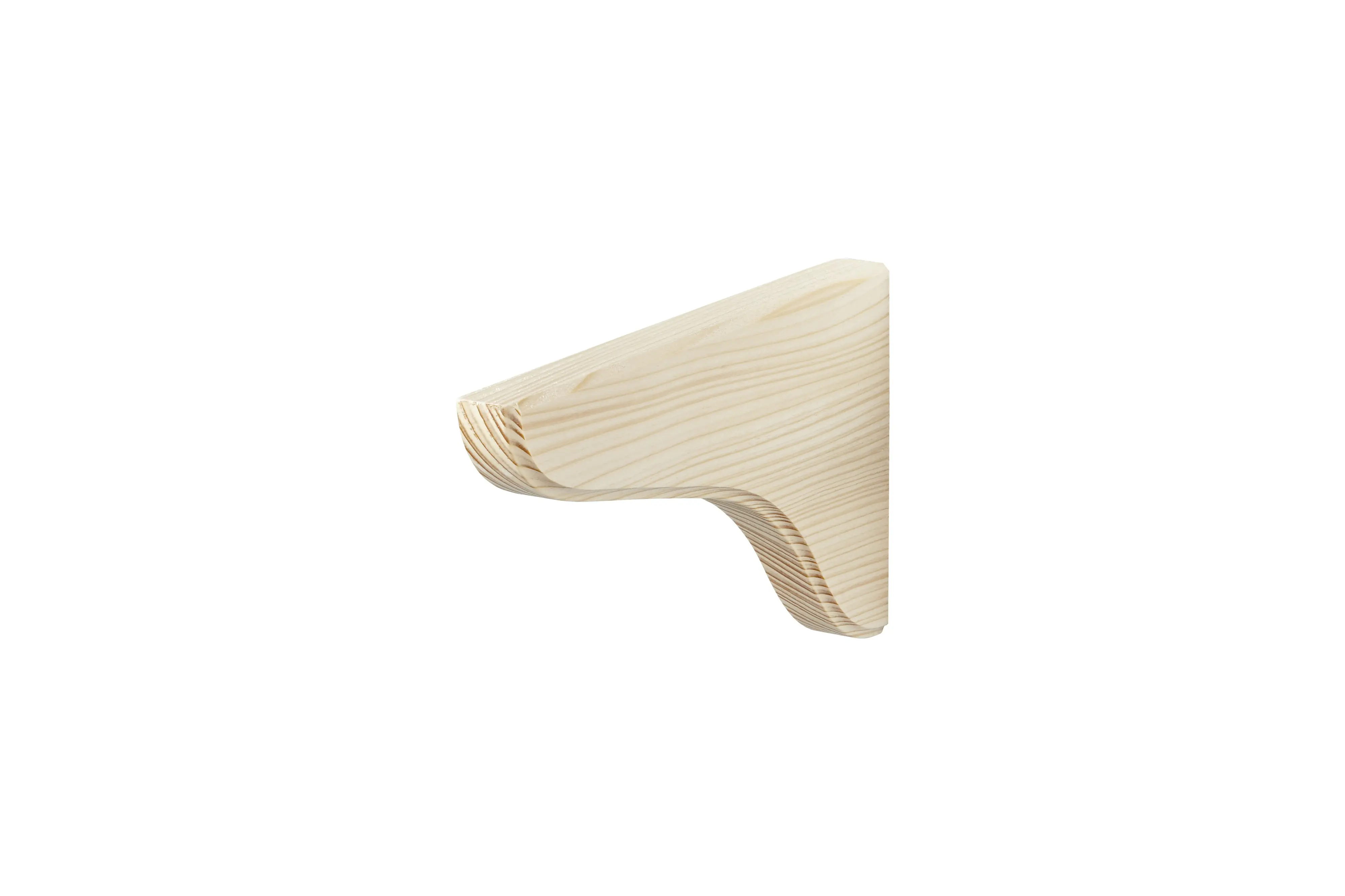 Dolle Konsole Holz Basic, Fichte roh, für 30er Regalböden
