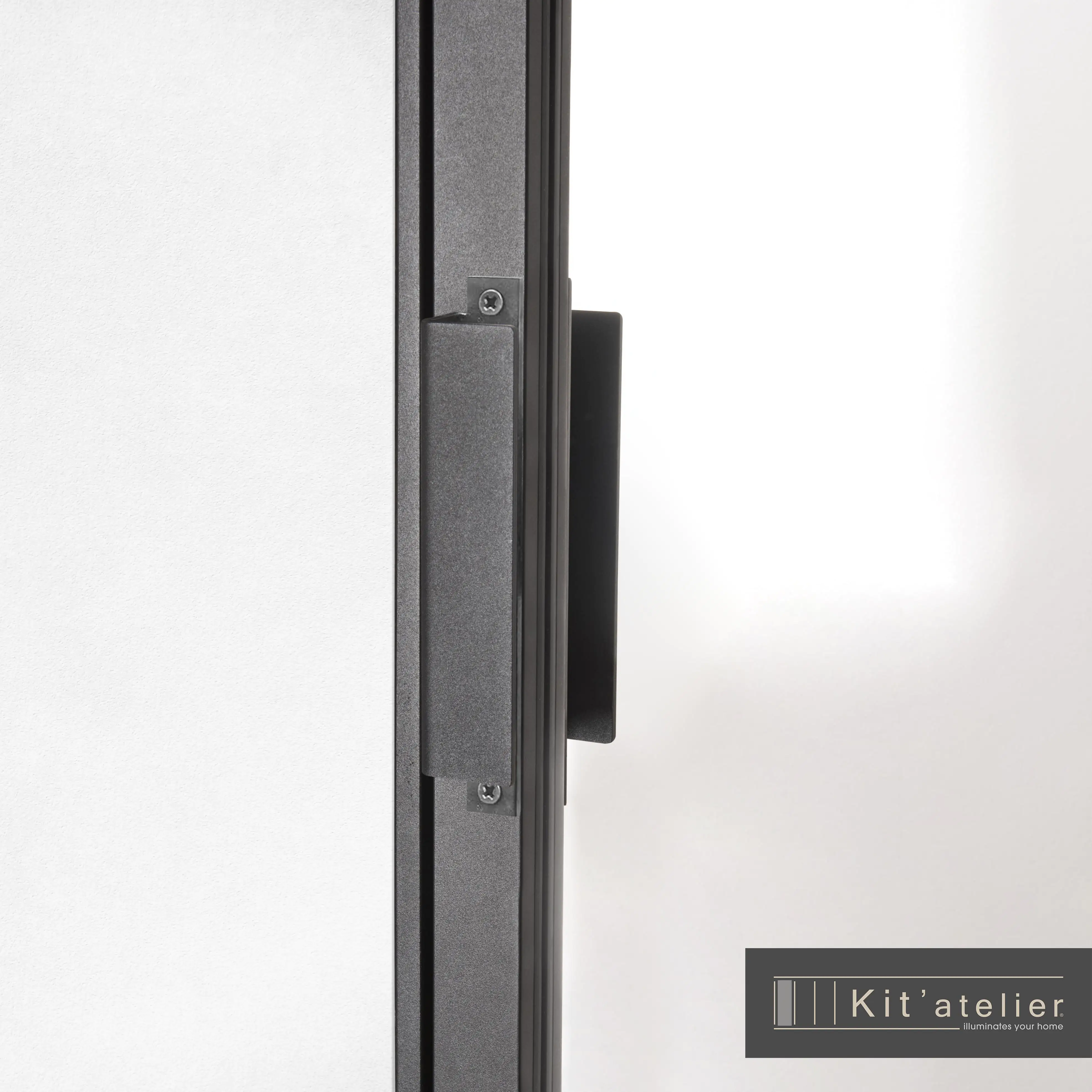 Glastür Loft 88 x 200,5 cm DIN rechts (Türmaß 83x197,2 cm)