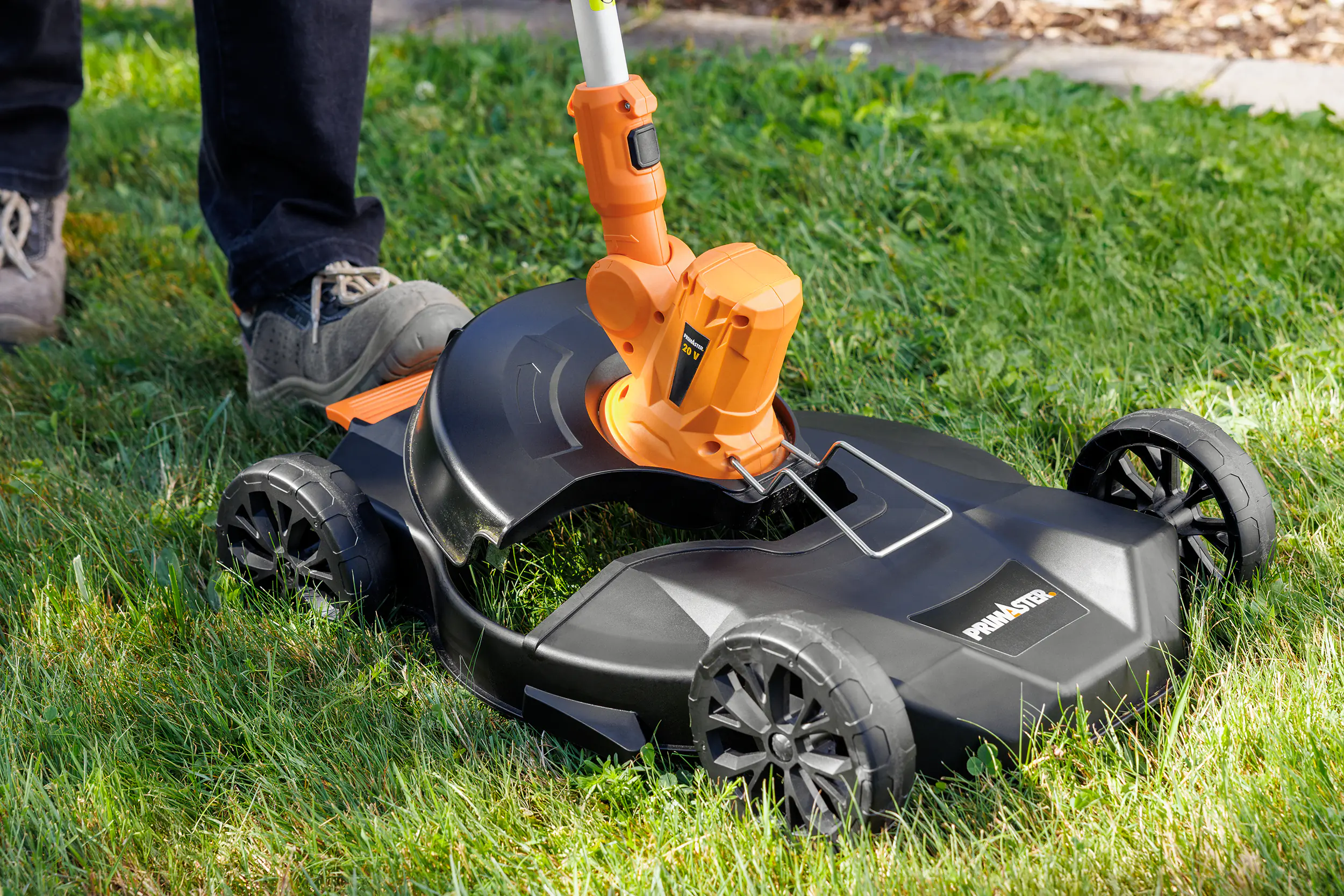 Primaster Akku Rasentrimmer mit Trimmercart PATF 20 V ohne Akku und Ladegerät