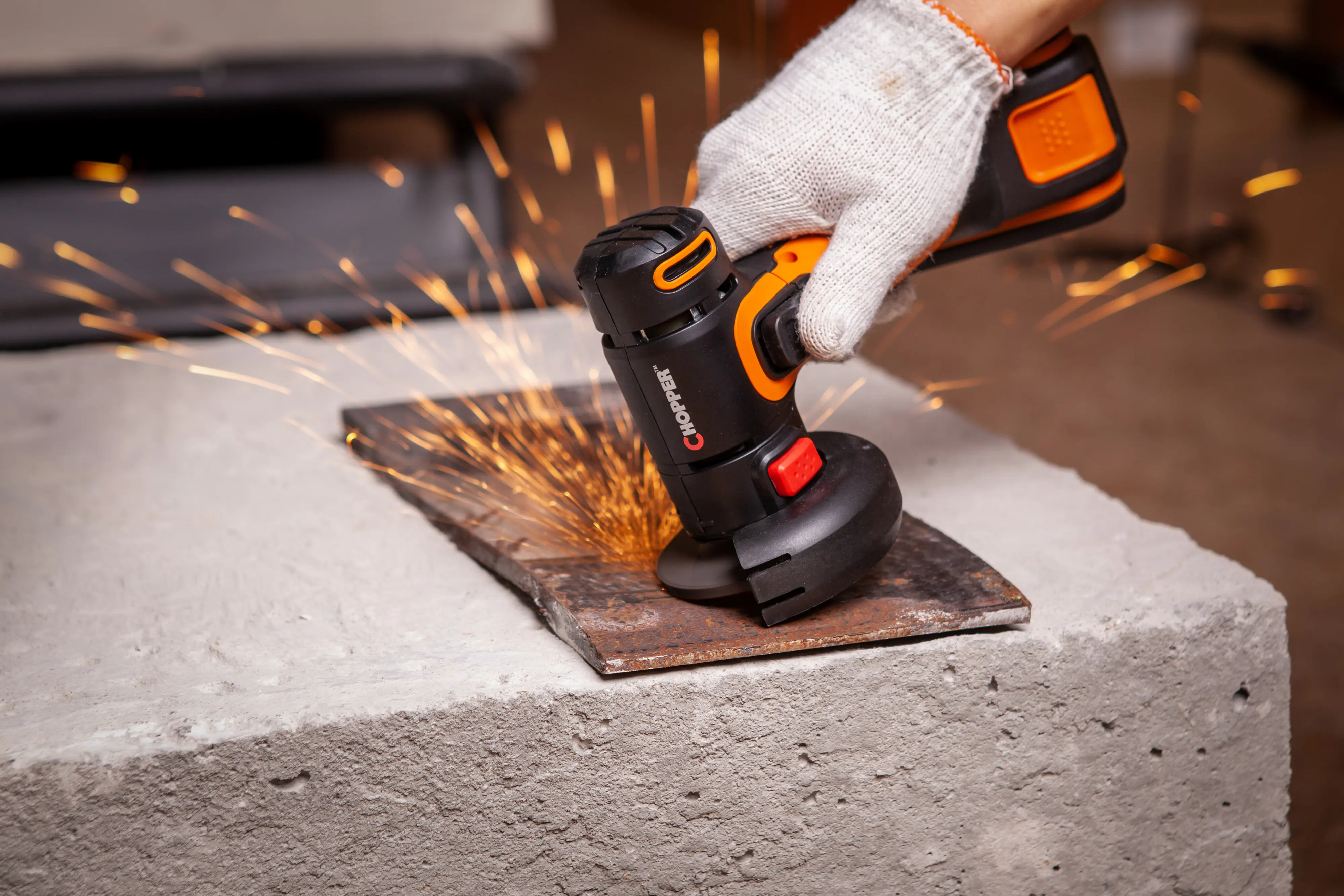 Worx Mini Akku-Winkelschleifer Chopper WX801 20 V inkl. Akku 2 Ah & Ladegerät Worx Mini Akku-Winkelschleifer Chopper WX801 20 V inkl. Akku 2 Ah & Ladegerät