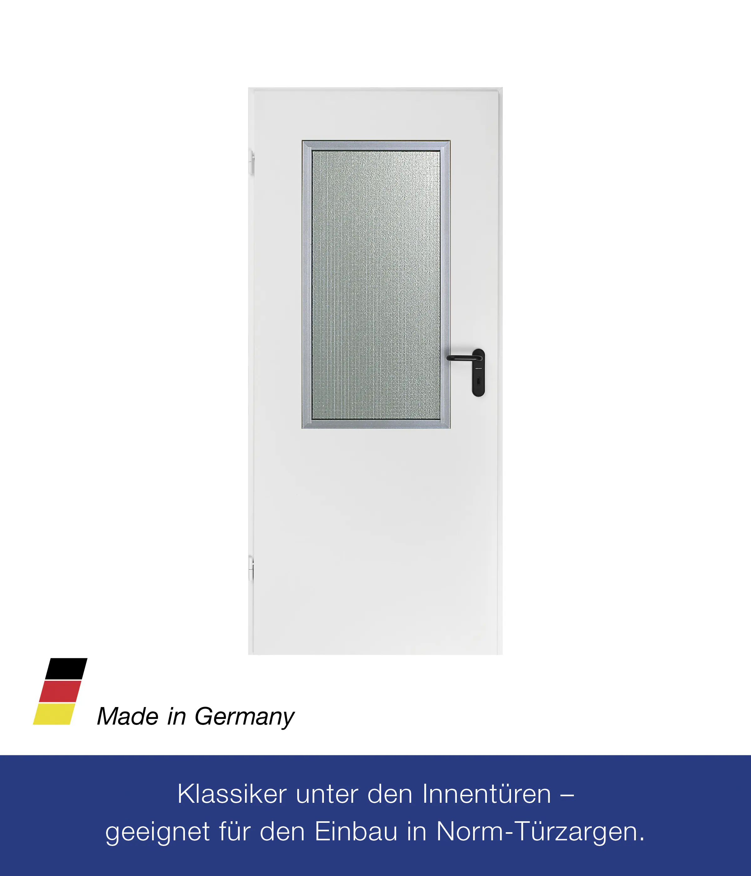 Hörmann Innentür ZK mit Lichtausschnitt verkehrsweiß 87,5 x 200 cm DIN links Hörmann Innentür ZK mit Lichtausschnitt verkehrsweiß 87,5 x 200 cm DIN links