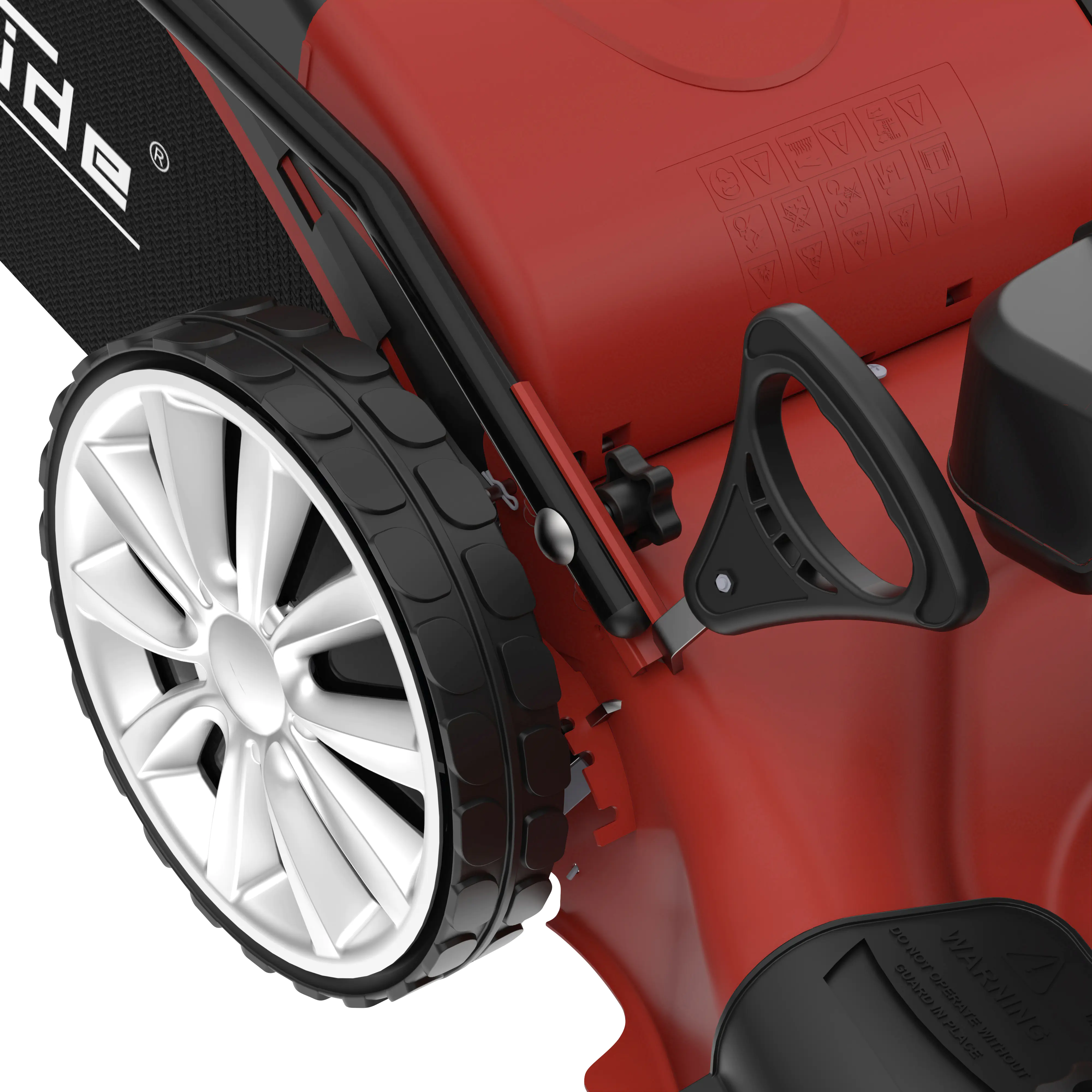 Güde Benzin-Rasenmäher Big Wheeler 554.1 R Trike mit Radantrieb