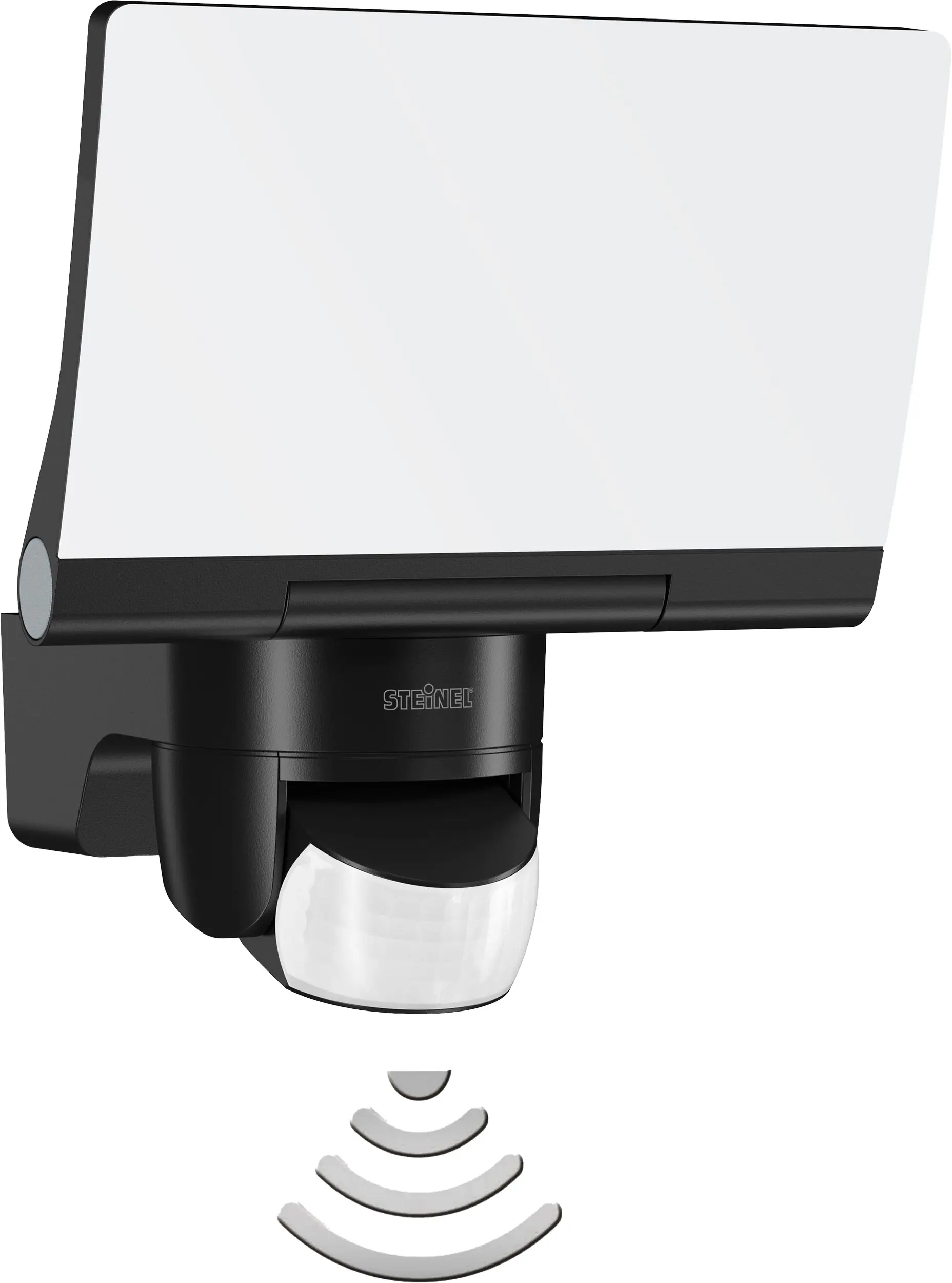 Steinel Strahler XLED Home 2 S Schwarz mit Bewegungsmelder, Sensor