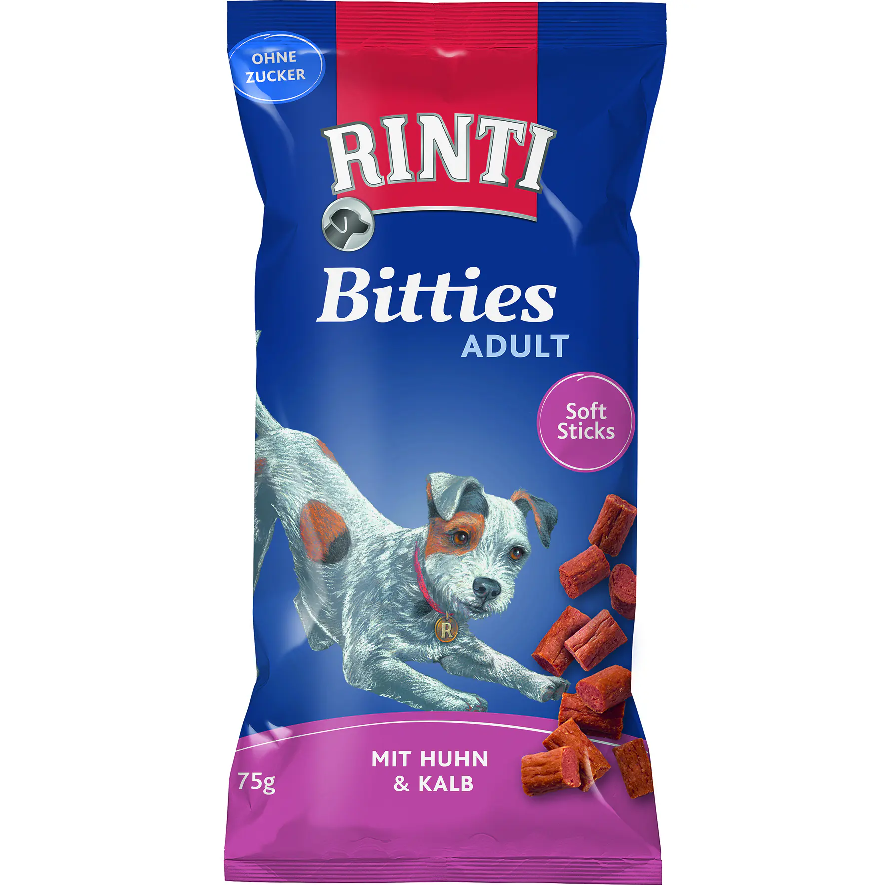 Rinti Bitties Hundesnack 75 g Huhn + Kalb